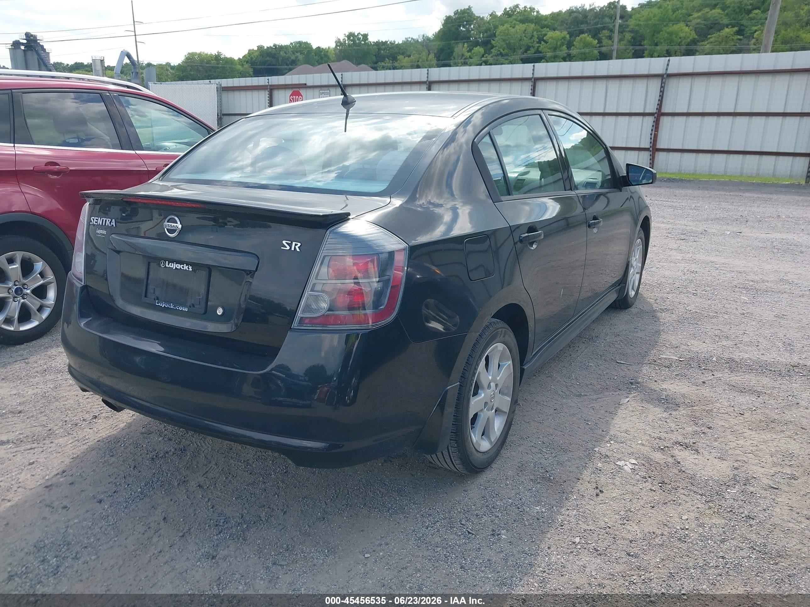 2011 Nissan Sentra 2.0sr Черный vin: 3N1AB6AP6BL691623