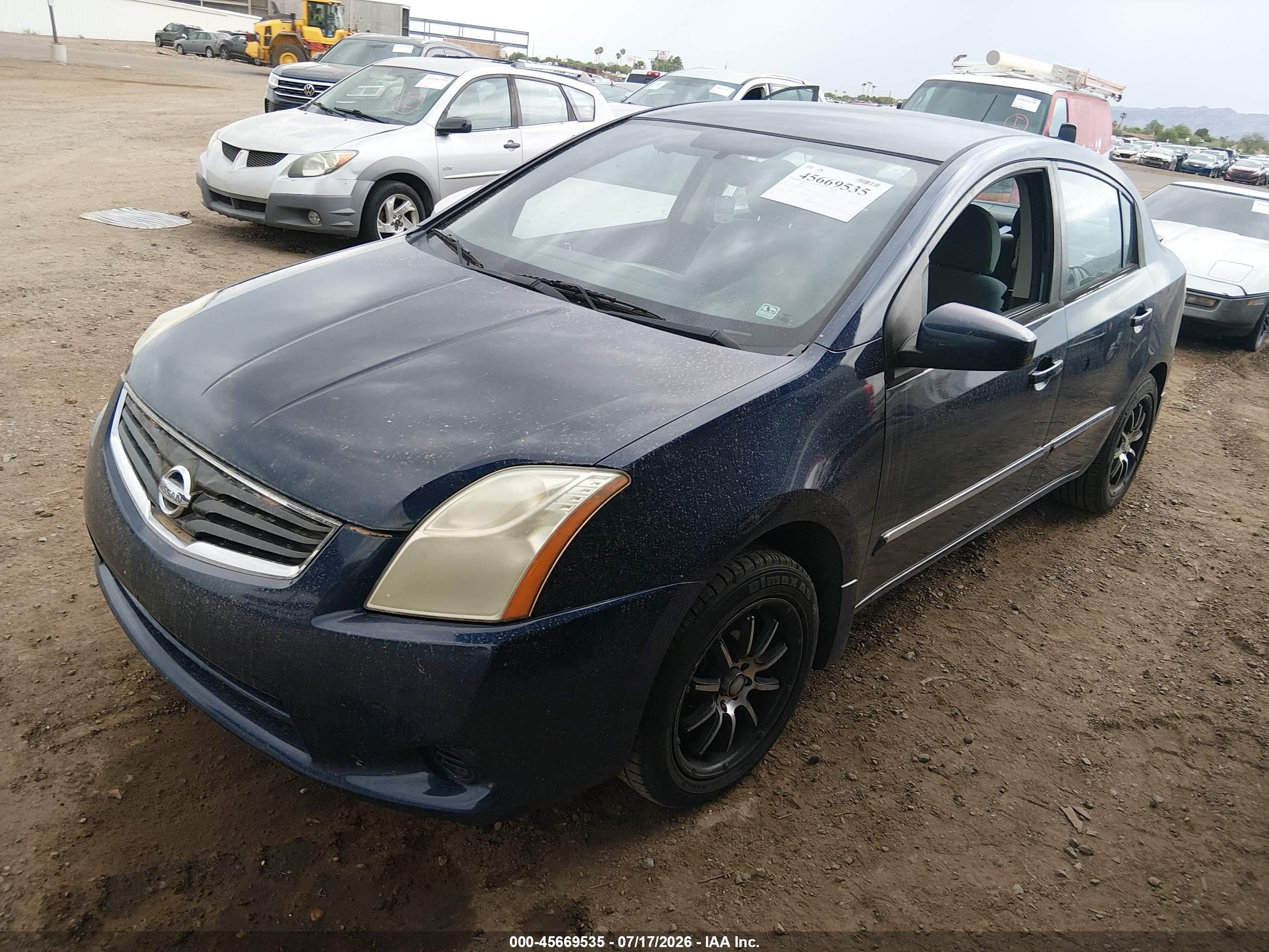 2011 Nissan Sentra 2.0s Blue vin: 3N1AB6AP6BL699284