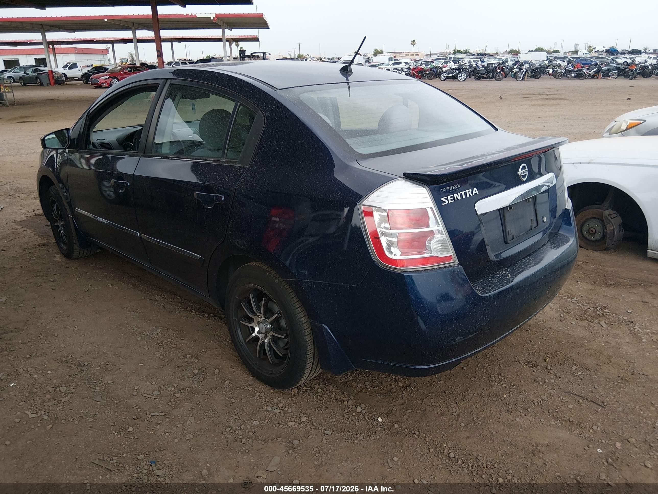 2011 Nissan Sentra 2.0s Blue vin: 3N1AB6AP6BL699284
