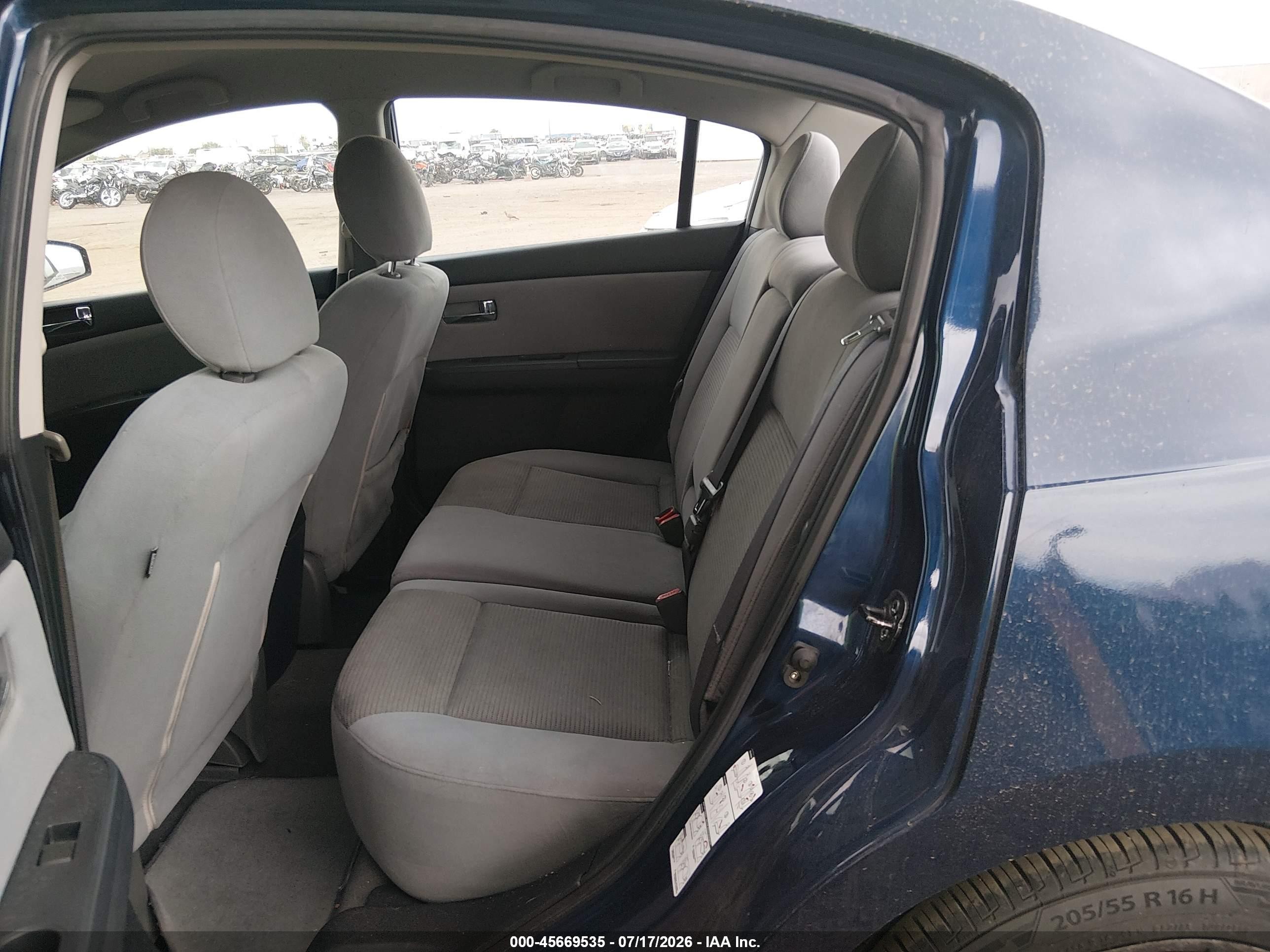 2011 Nissan Sentra 2.0s Blue vin: 3N1AB6AP6BL699284