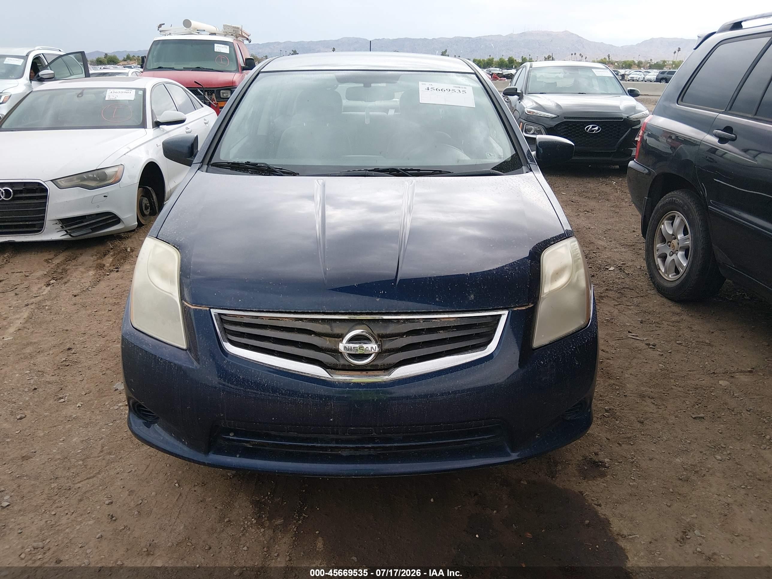 2011 Nissan Sentra 2.0s Blue vin: 3N1AB6AP6BL699284