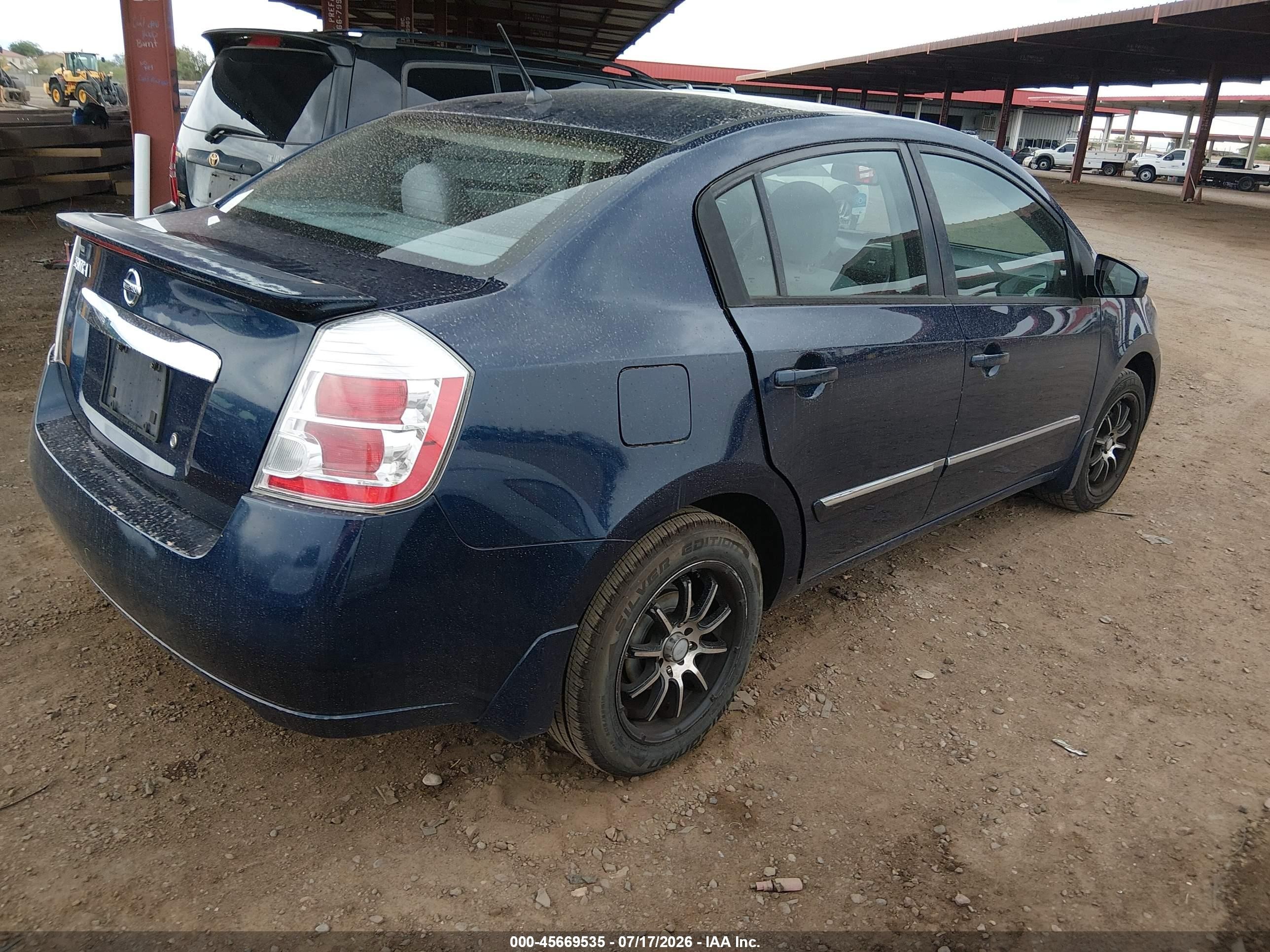 2011 Nissan Sentra 2.0s Blue vin: 3N1AB6AP6BL699284