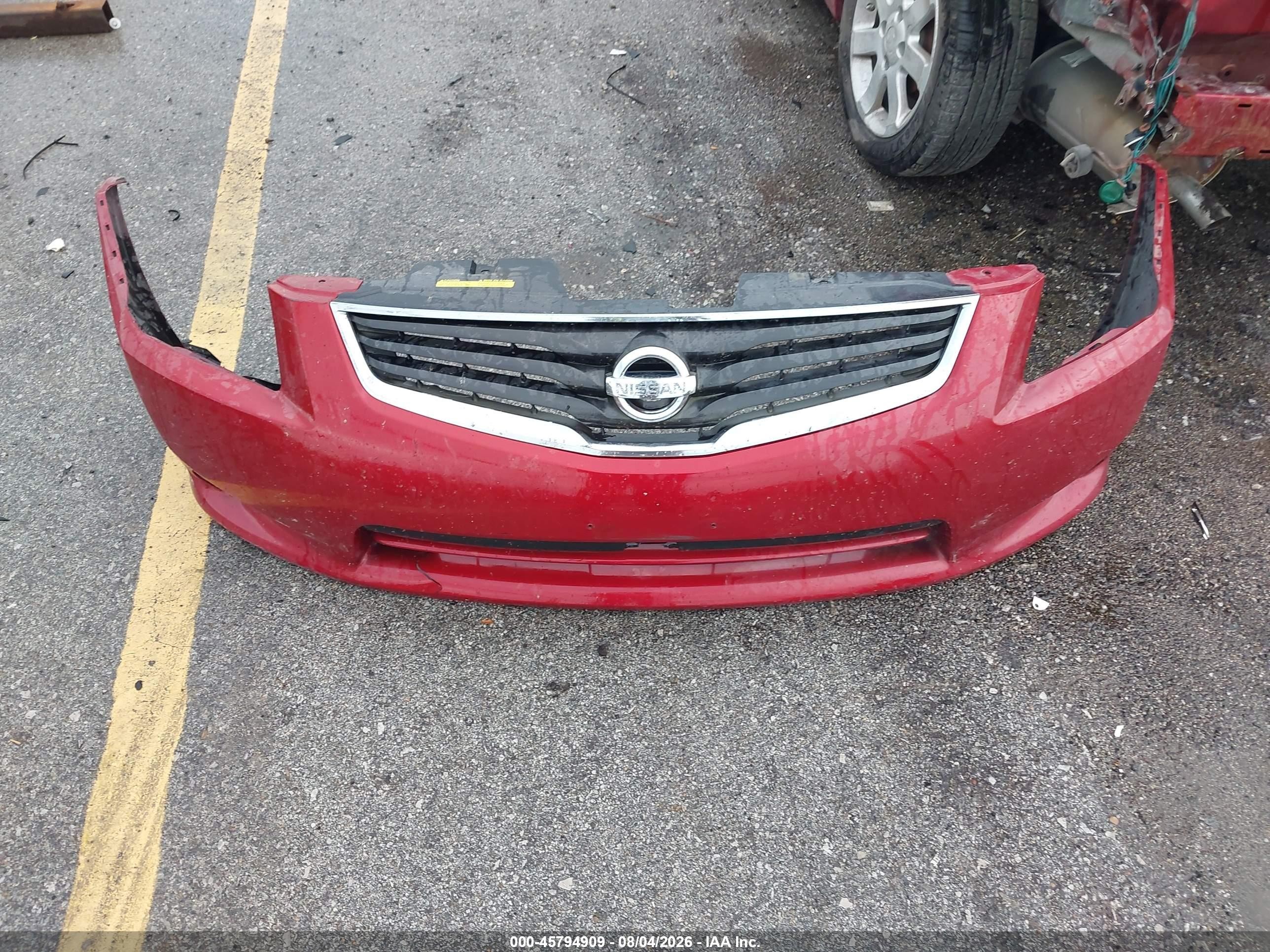 2011 Nissan Sentra 2.0sr Красный vin: 3N1AB6AP6BL705942