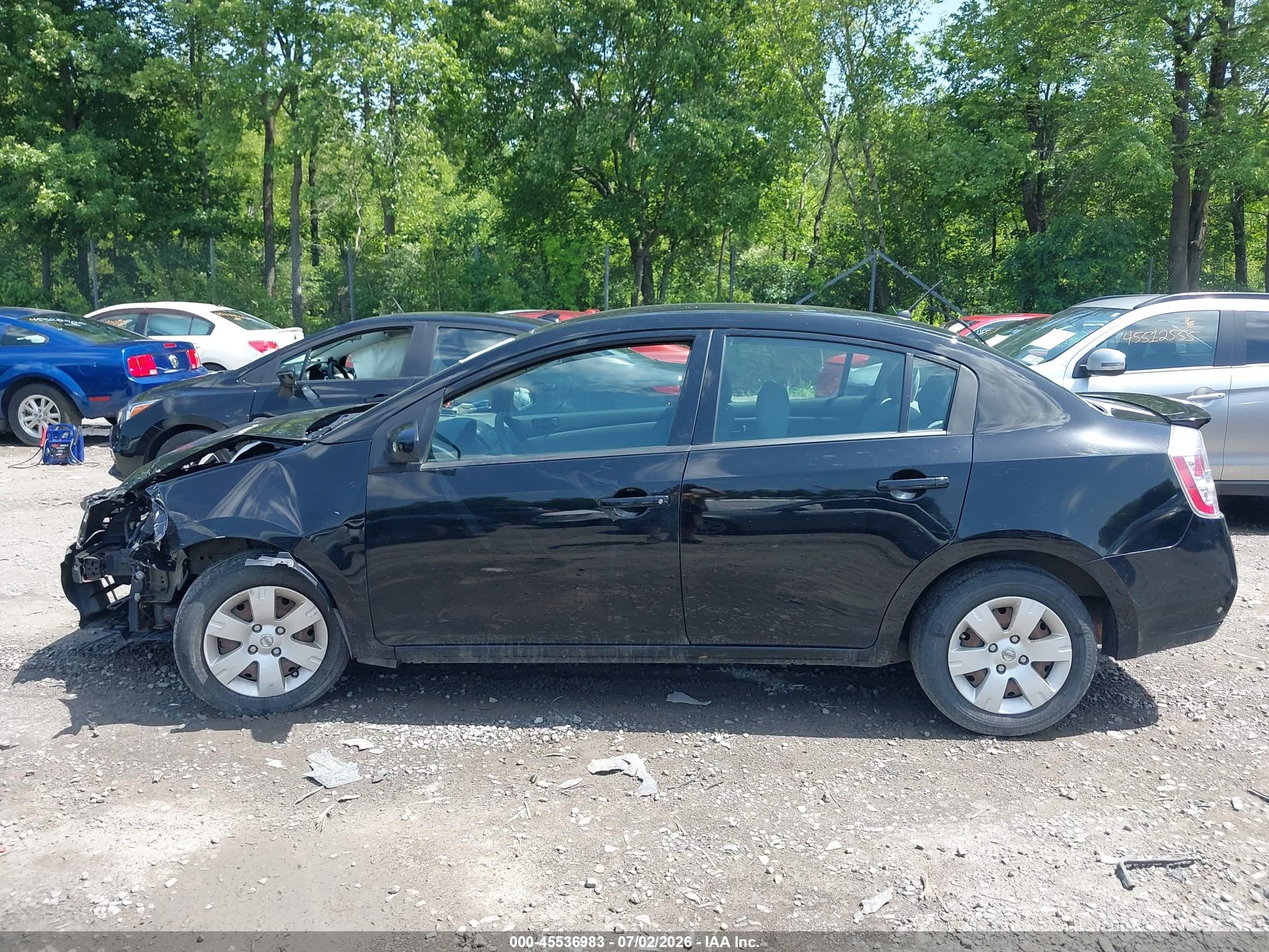 2011 Nissan Sentra 2.0 Black vin: 3N1AB6AP6BL717881