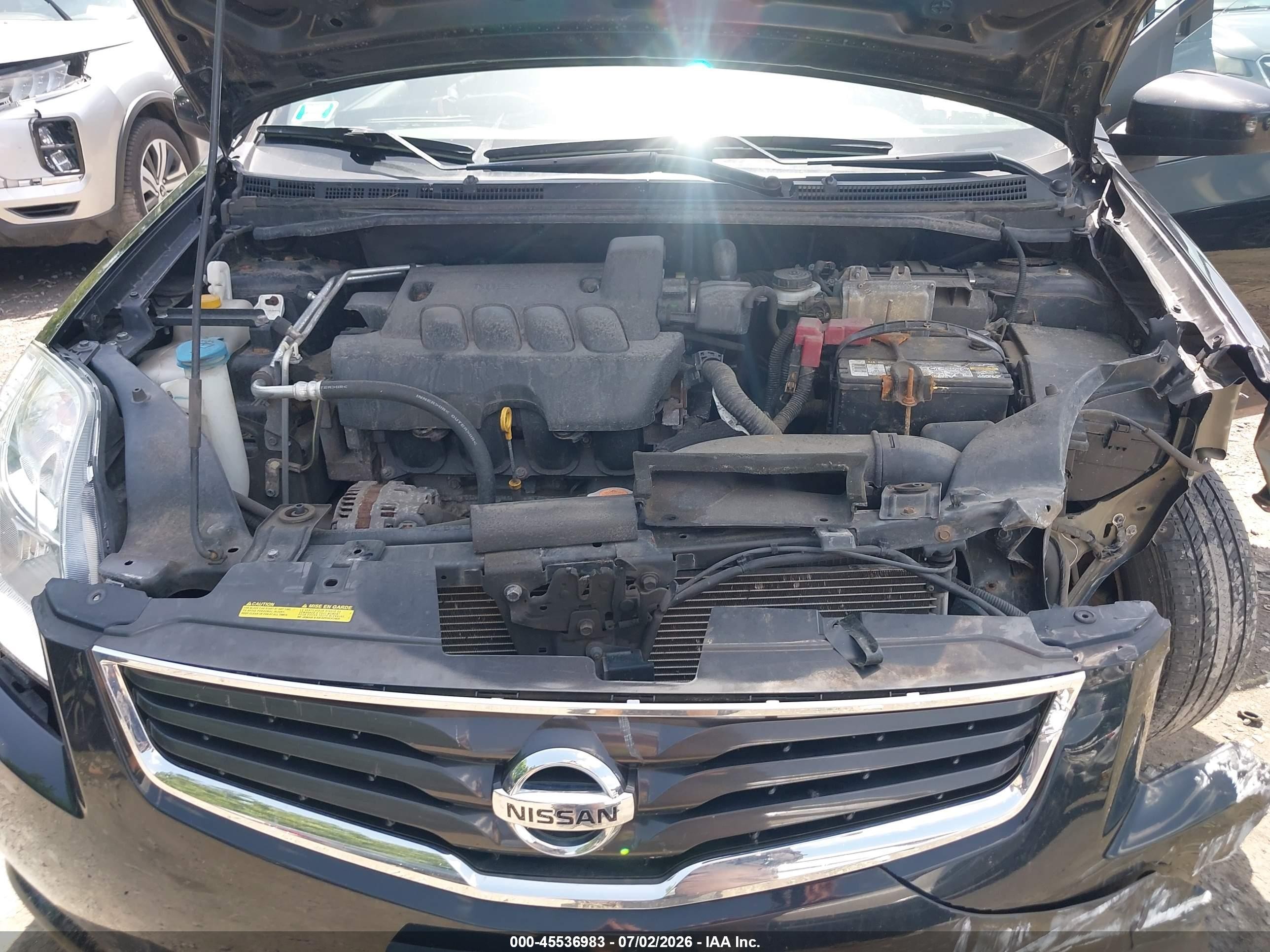 2011 Nissan Sentra 2.0 Black vin: 3N1AB6AP6BL717881