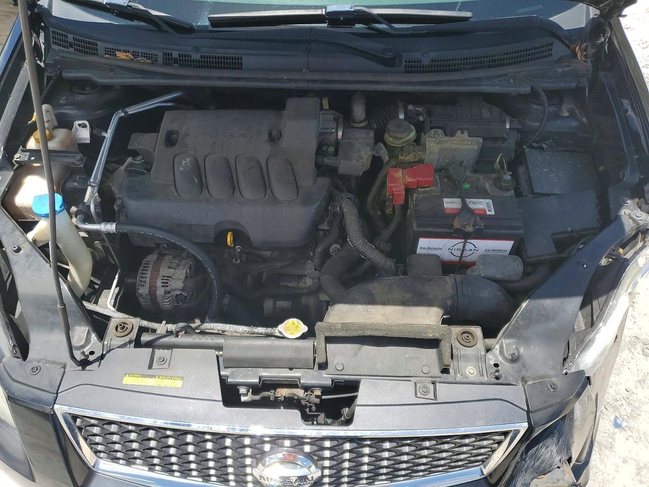 2011 Nissan Sentra 2.0 Black vin: 3N1AB6AP6BL725317