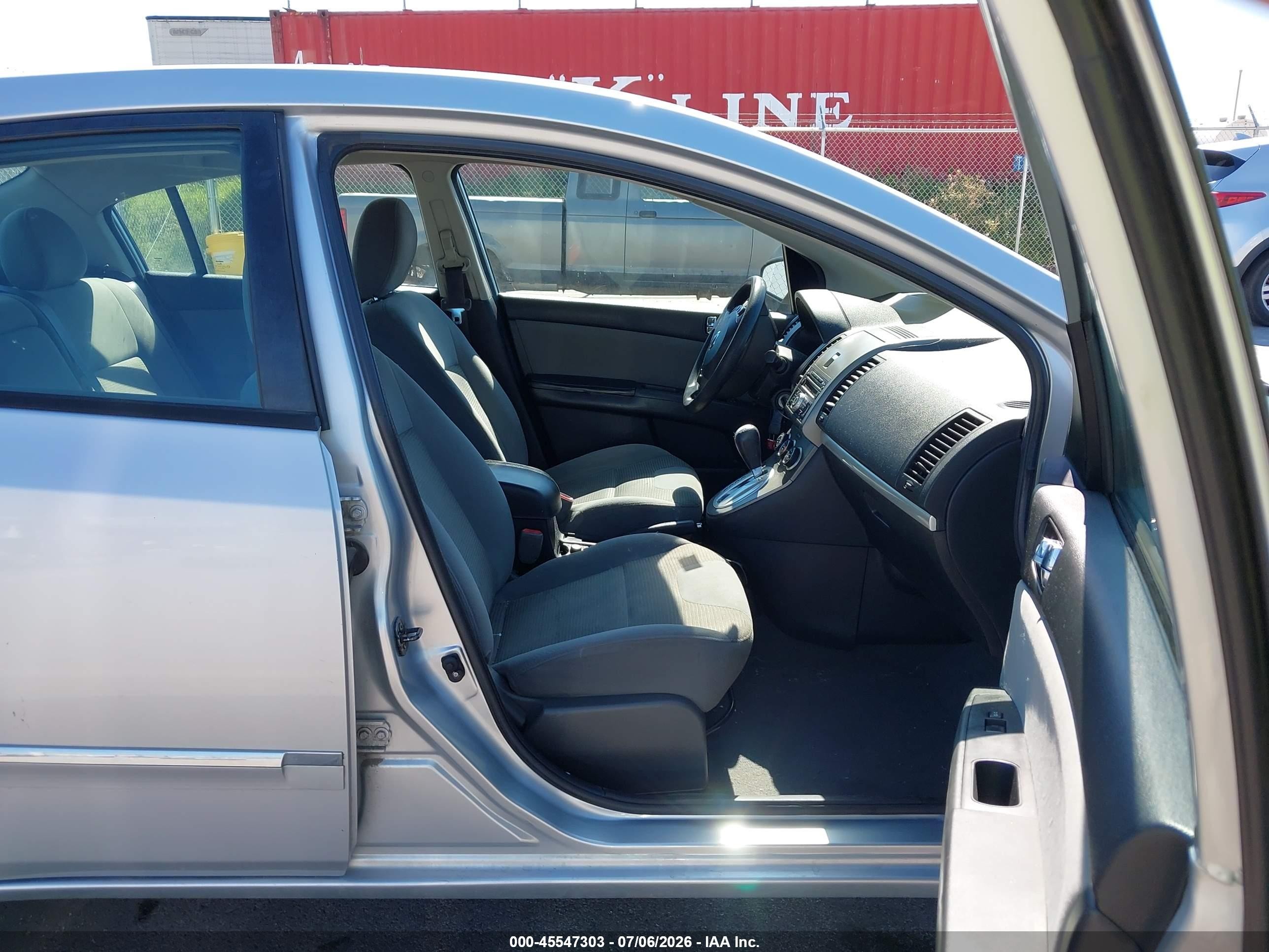 2011 Nissan Sentra 2.0s Silver vin: 3N1AB6AP6BL726046