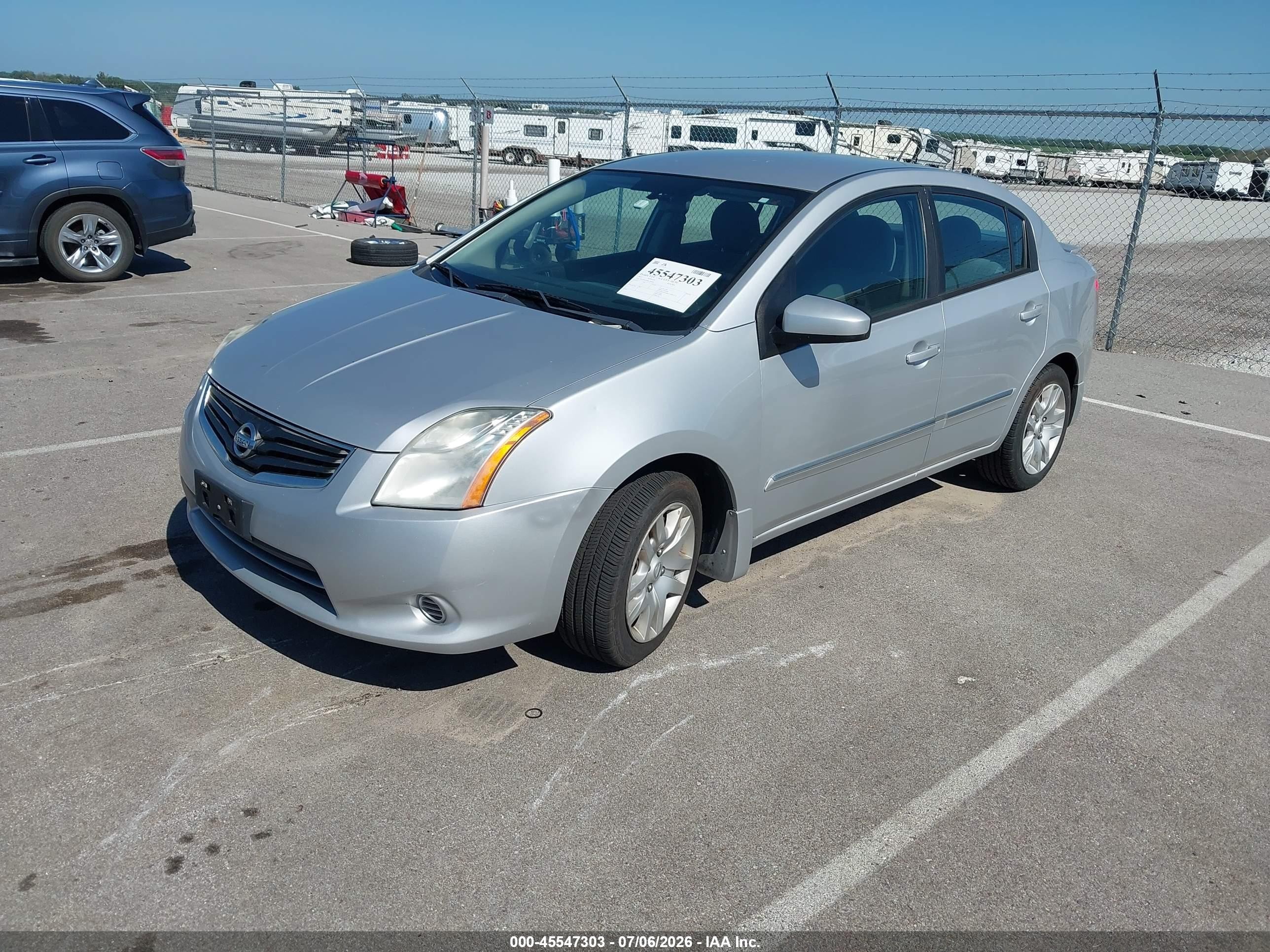 2011 Nissan Sentra 2.0s Silver vin: 3N1AB6AP6BL726046
