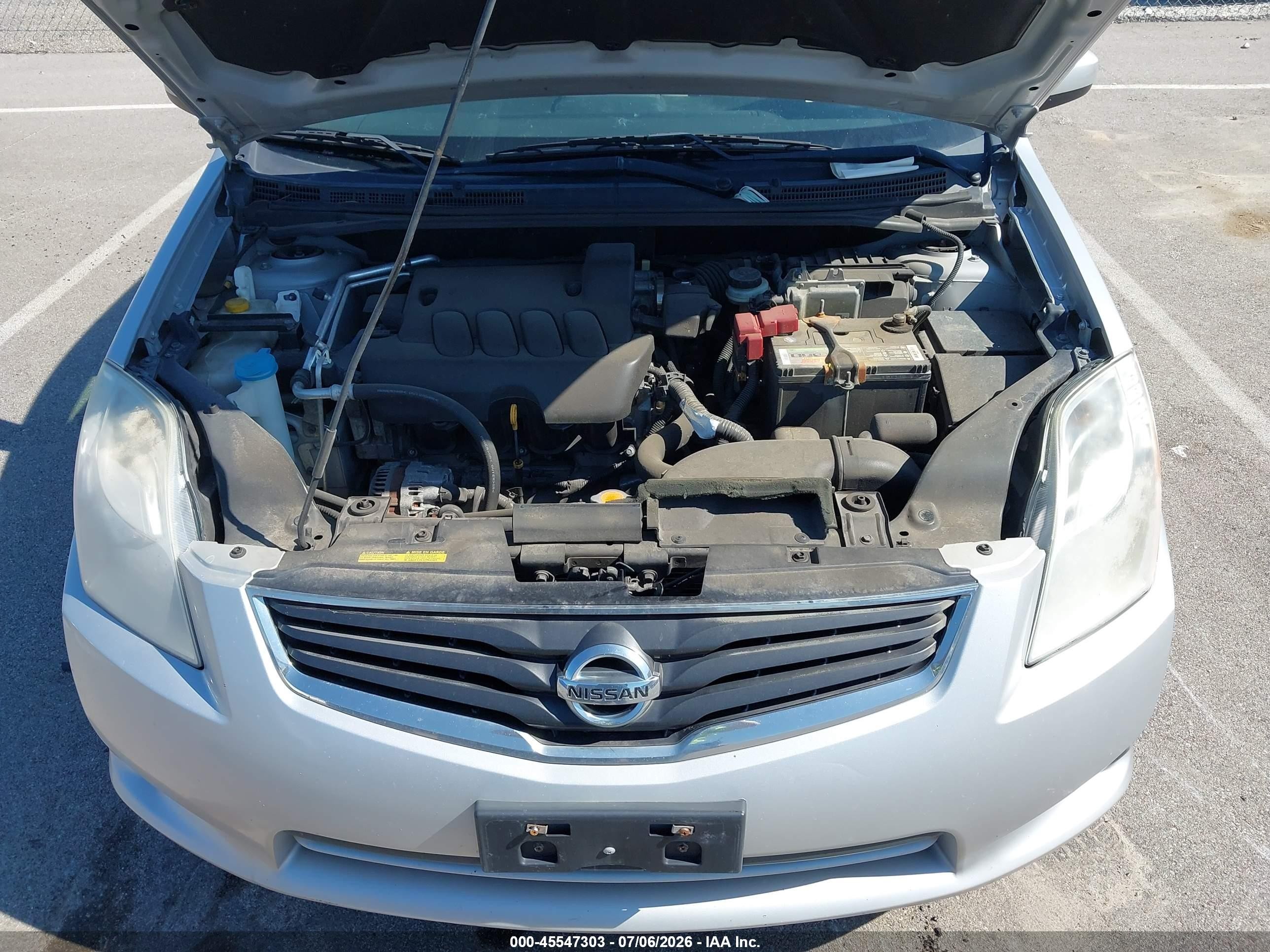 2011 Nissan Sentra 2.0s Silver vin: 3N1AB6AP6BL726046