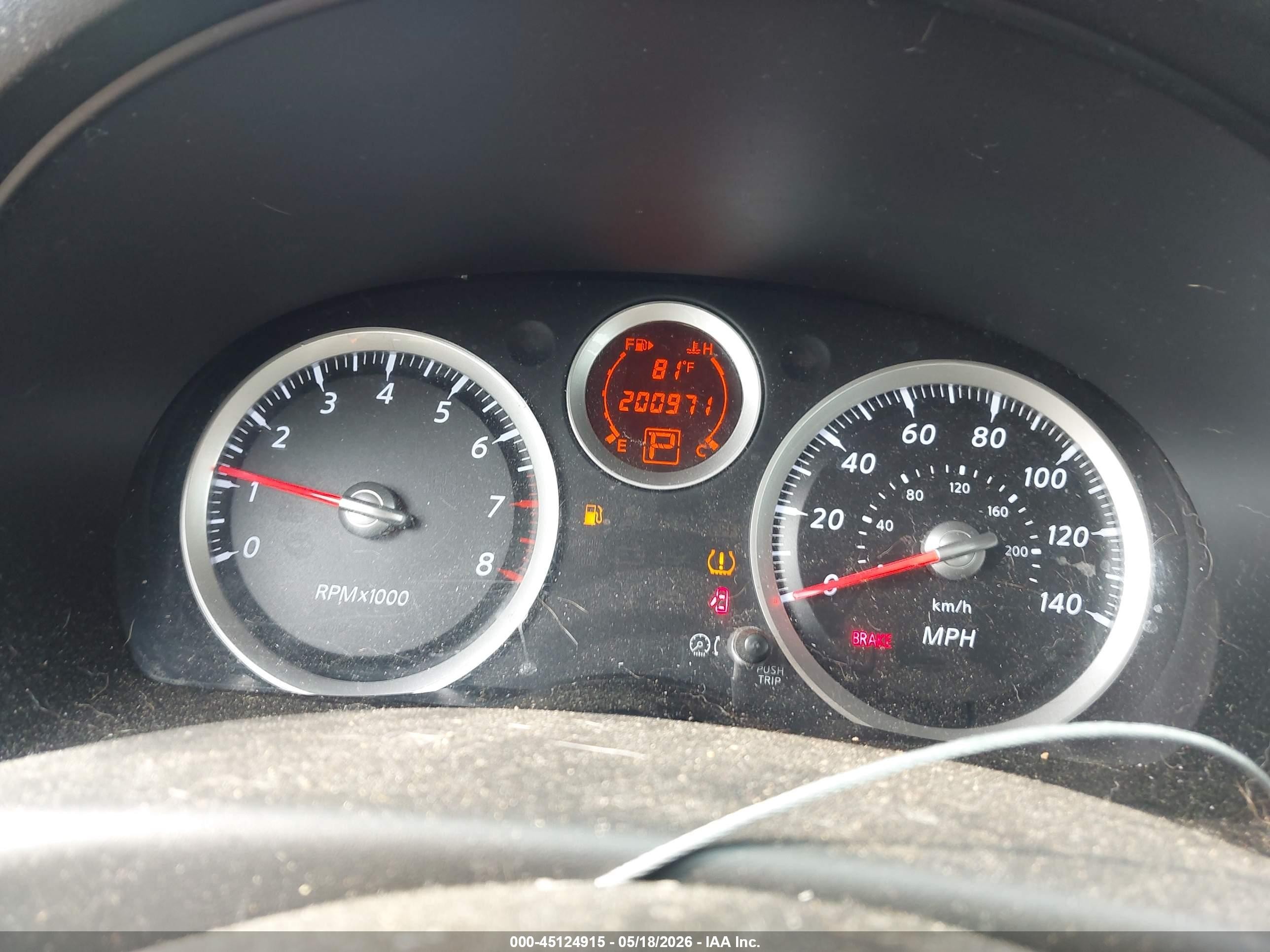 2011 Nissan Sentra 2.0sr Черный vin: 3N1AB6AP6BL729268