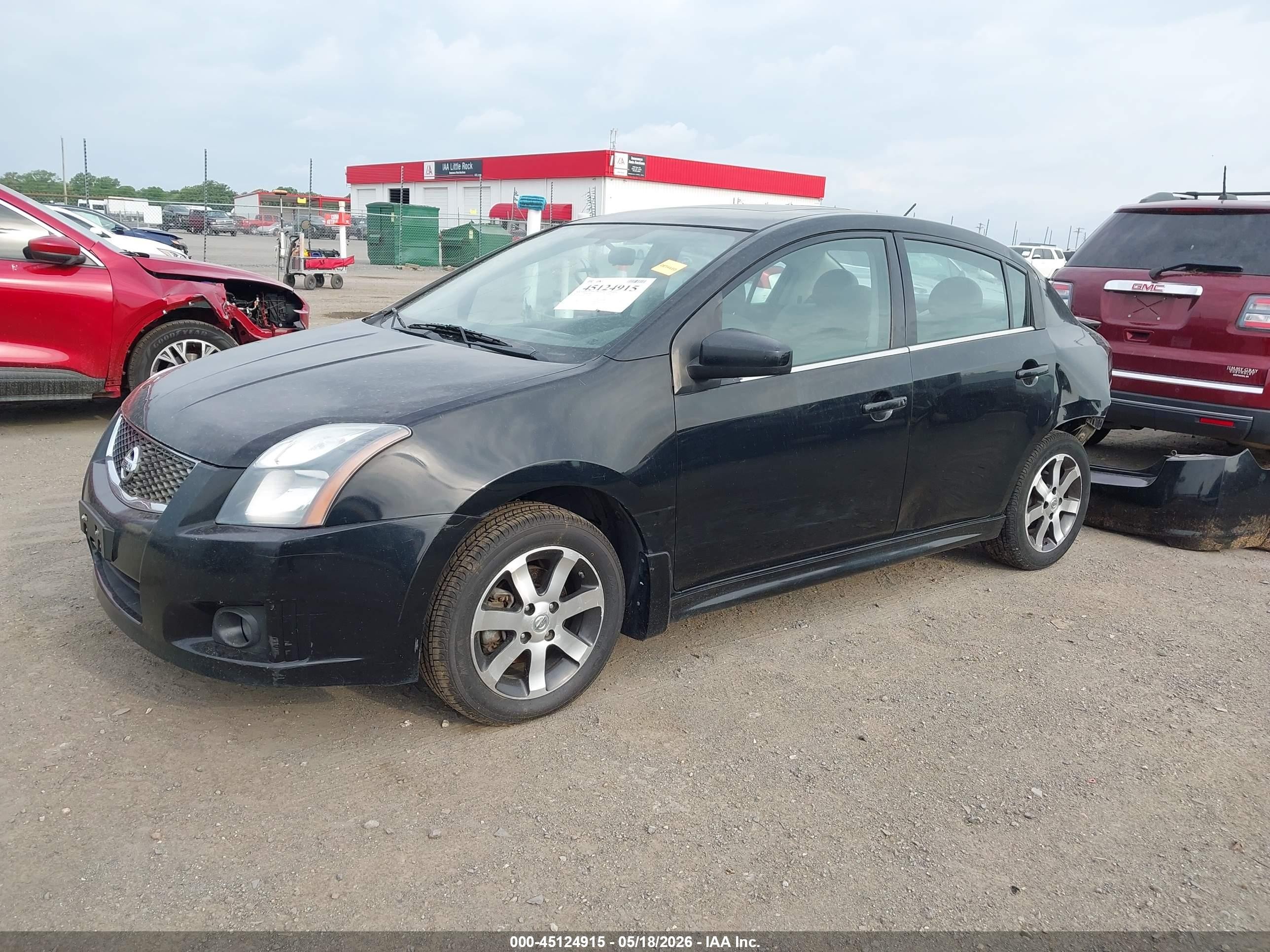 2011 Nissan Sentra 2.0sr Черный vin: 3N1AB6AP6BL729268