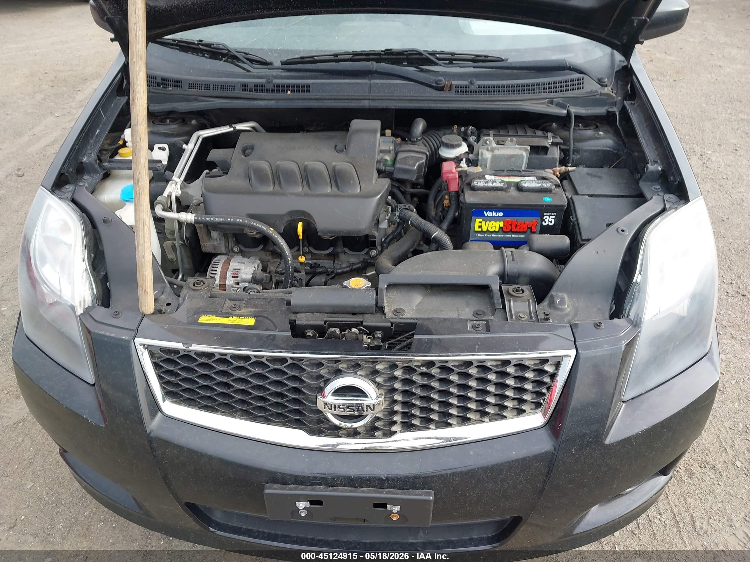 2011 Nissan Sentra 2.0sr Черный vin: 3N1AB6AP6BL729268