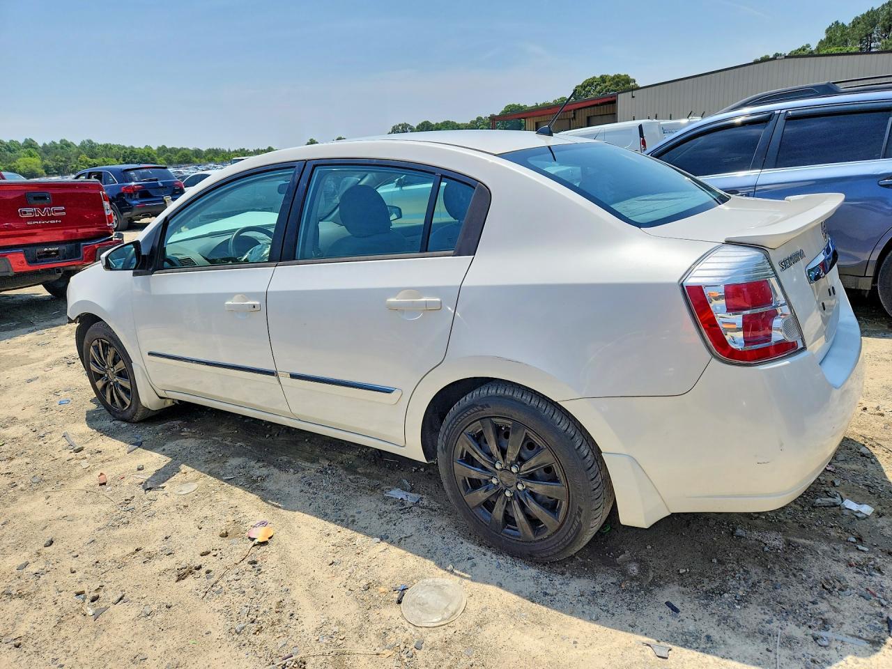 2011 Nissan Sentra 2.0 White vin: 3N1AB6AP6BL730890