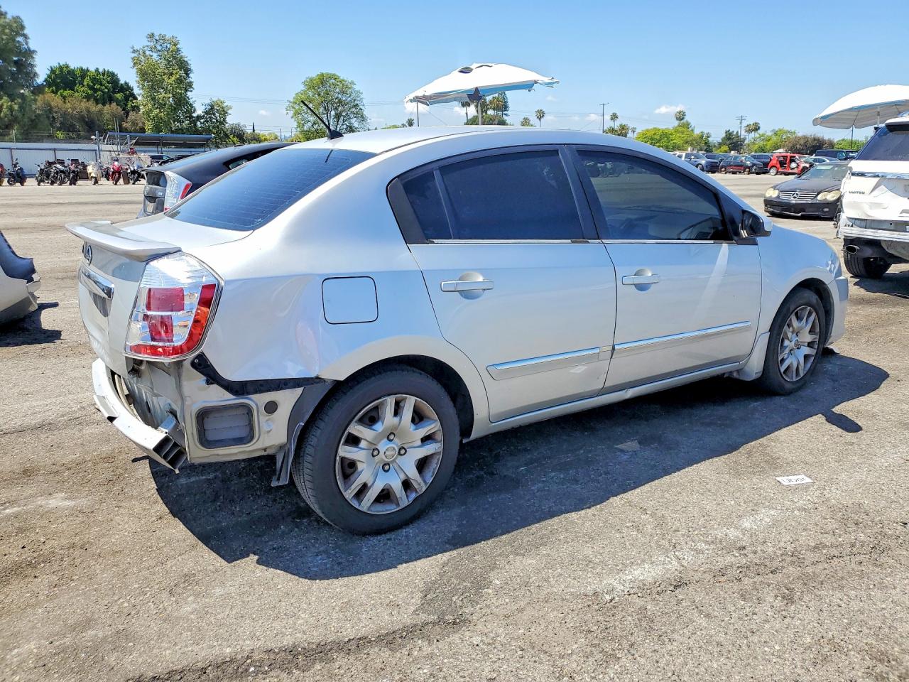 2011 Nissan Sentra 2.0 White vin: 3N1AB6AP6BL731246