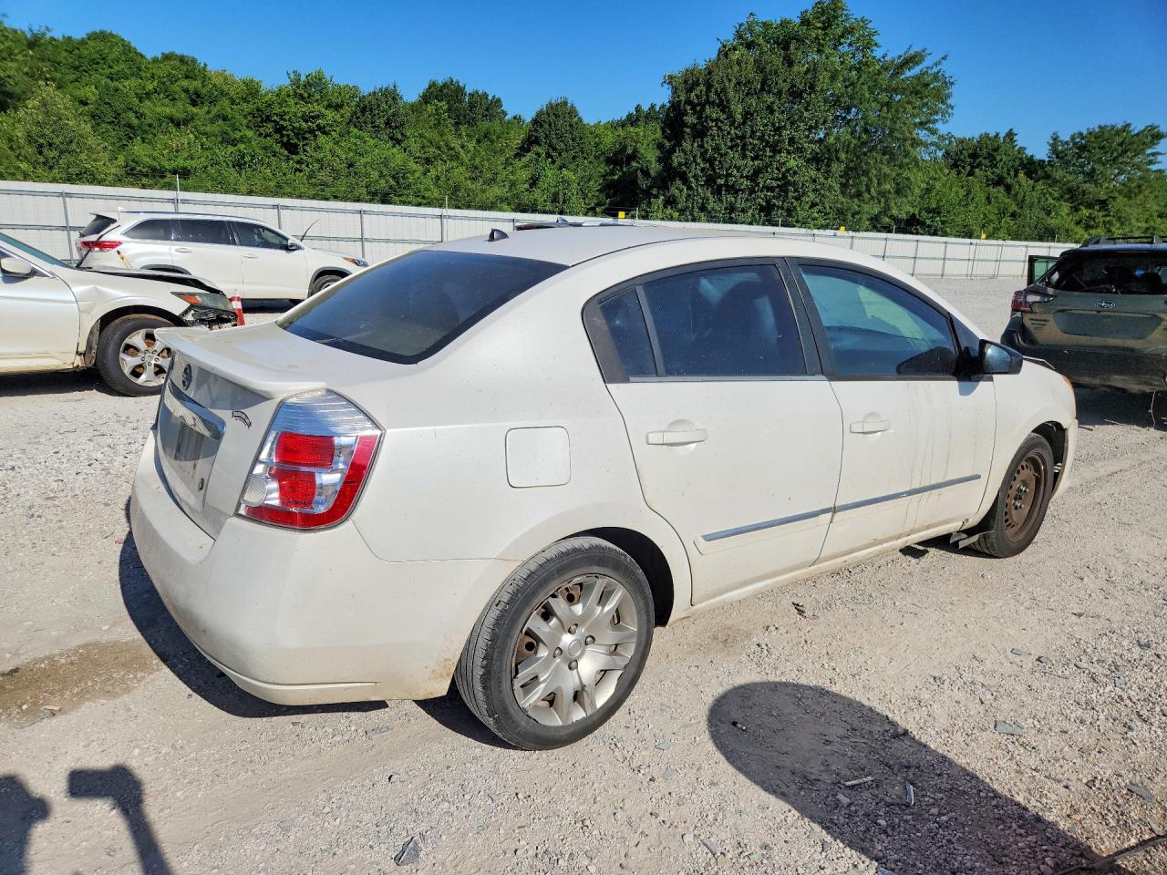 2012 Nissan Sentra 2.0 White vin: 3N1AB6AP6CL616793