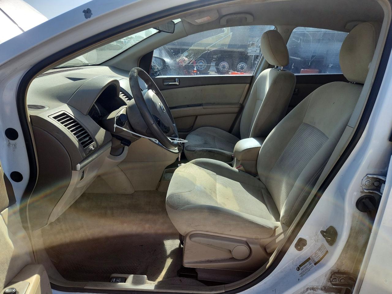 2012 Nissan Sentra 2.0 White vin: 3N1AB6AP6CL616793