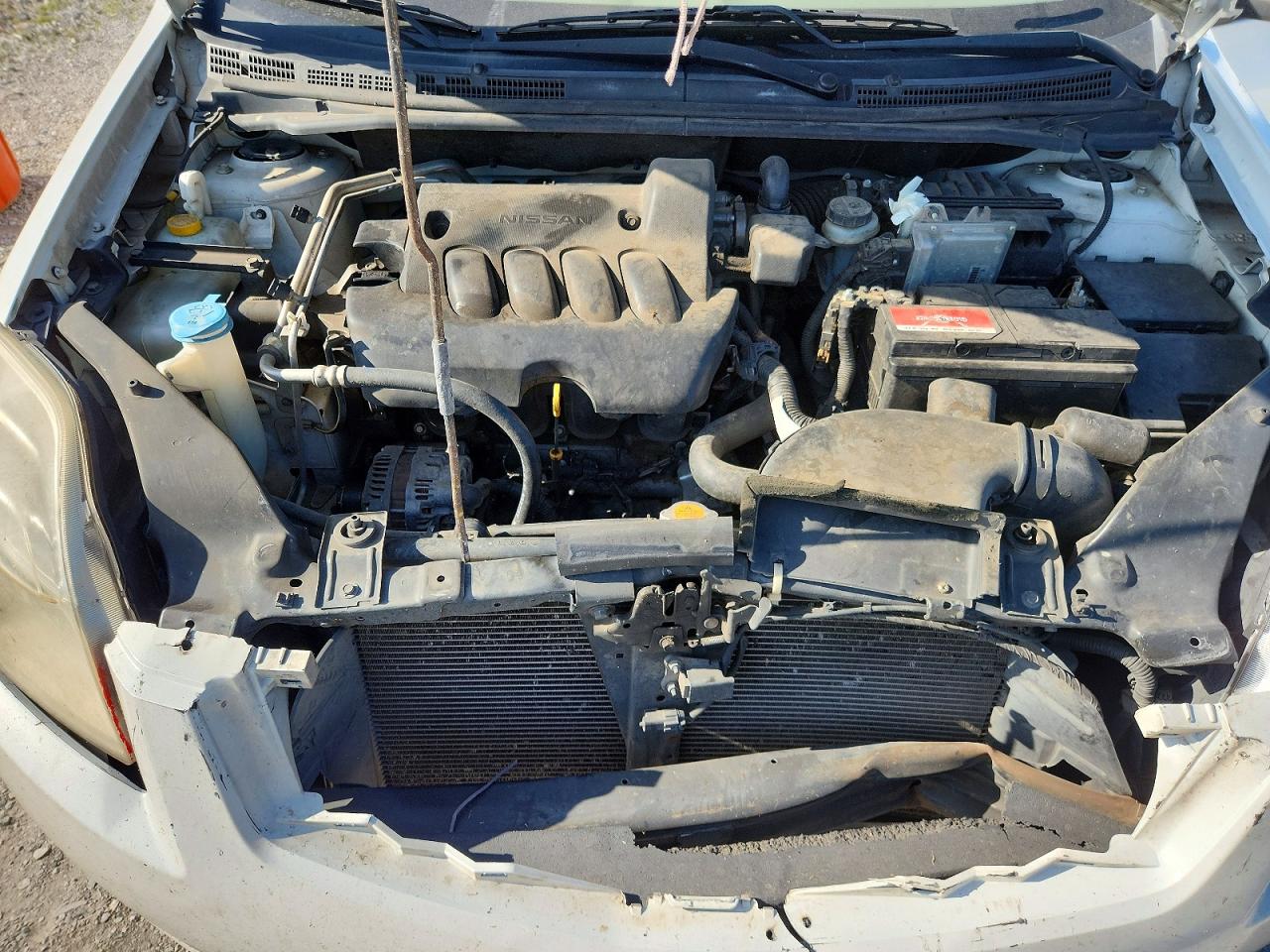 2012 Nissan Sentra 2.0 White vin: 3N1AB6AP6CL616793