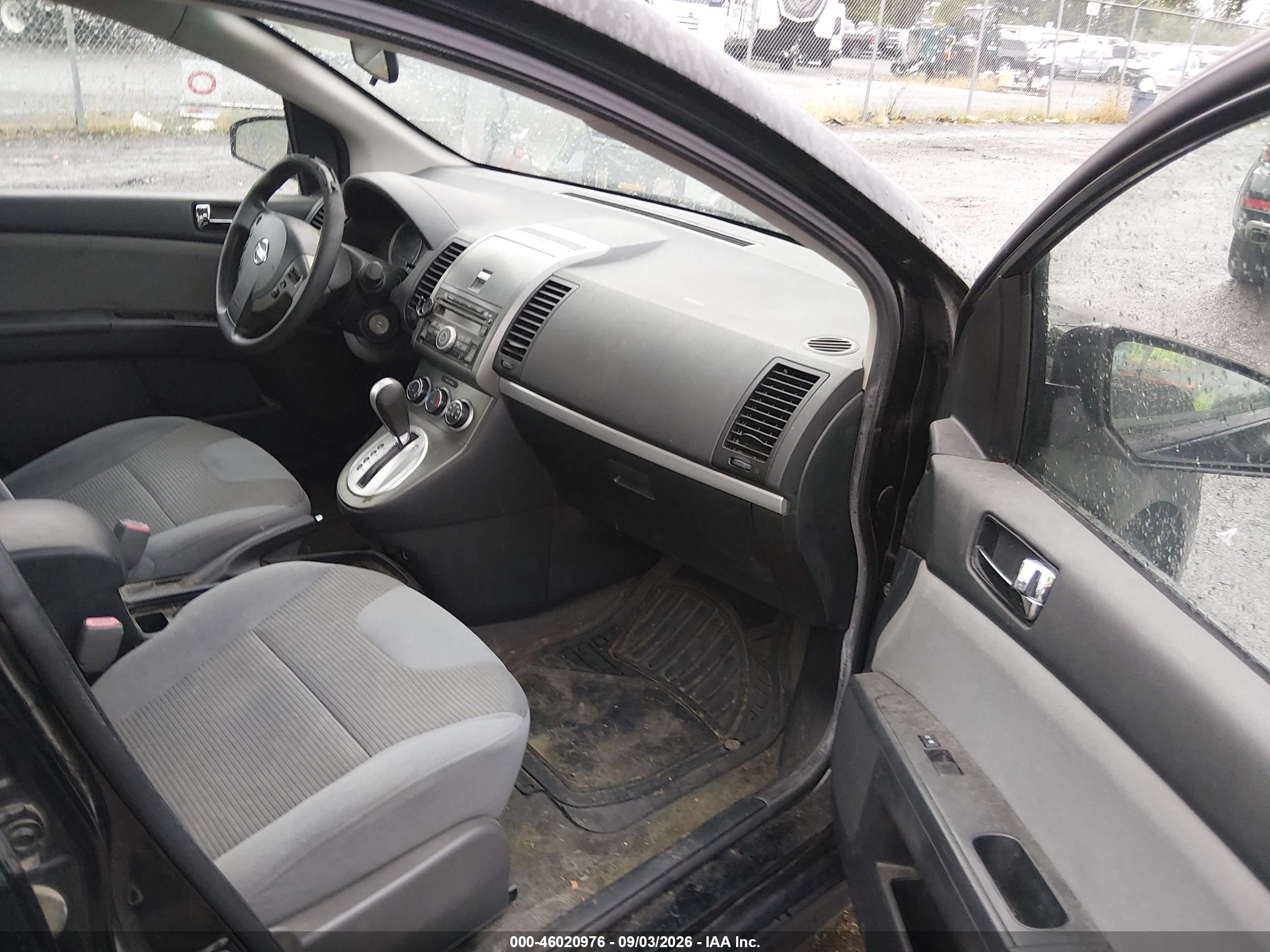 2012 Nissan Sentra 2.0 Sr Black vin: 3N1AB6AP6CL661832
