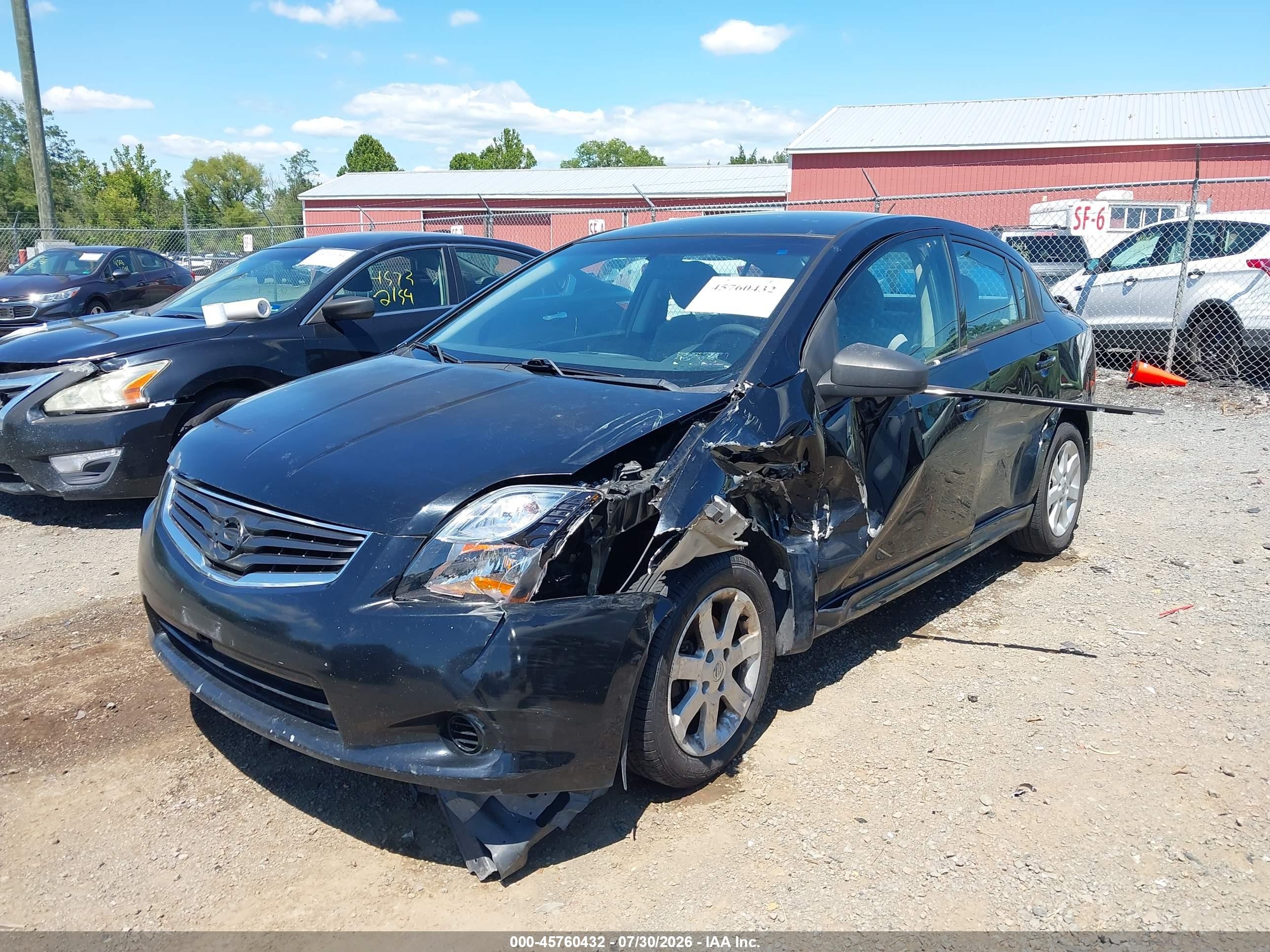 2012 Nissan Sentra 2.0 Sr Черный vin: 3N1AB6AP6CL691154