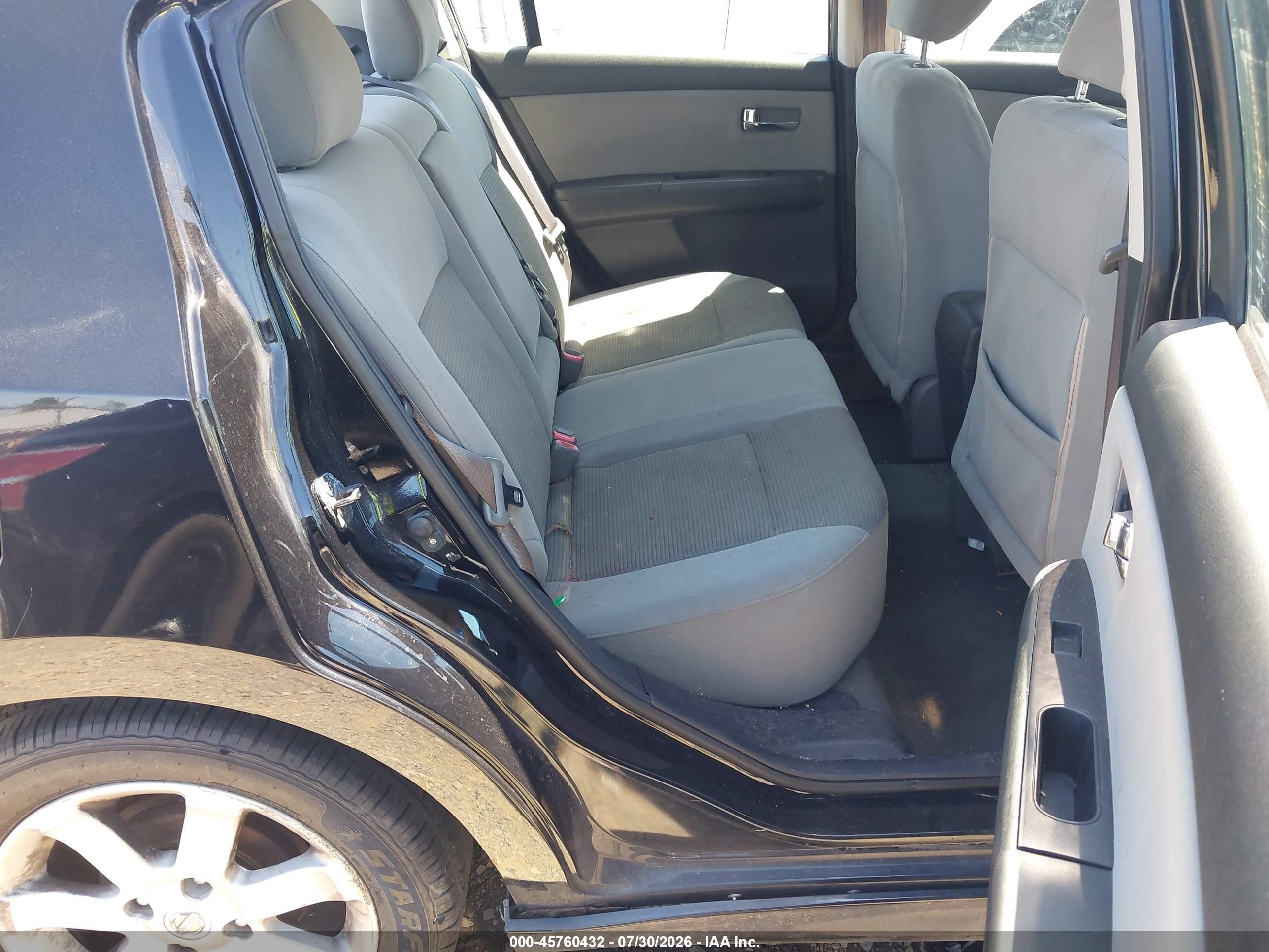 2012 Nissan Sentra 2.0 Sr Черный vin: 3N1AB6AP6CL691154