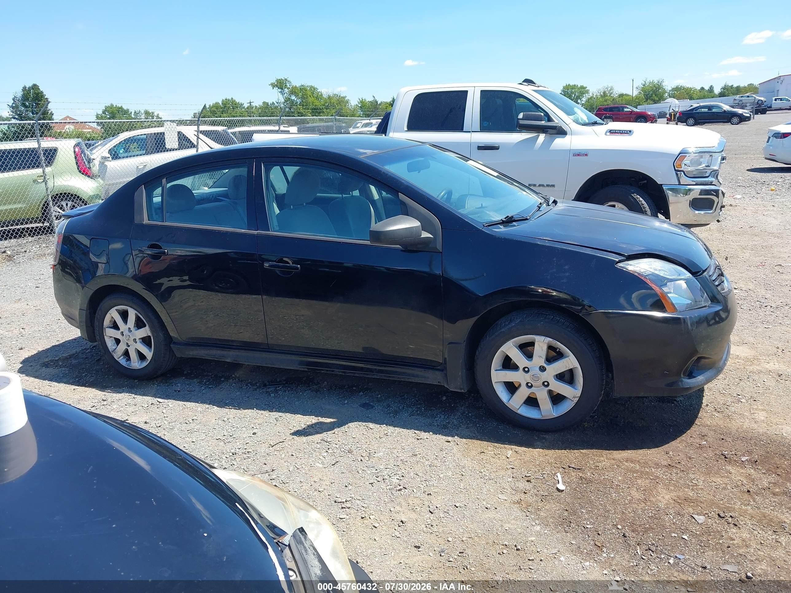 2012 Nissan Sentra 2.0 Sr Черный vin: 3N1AB6AP6CL691154