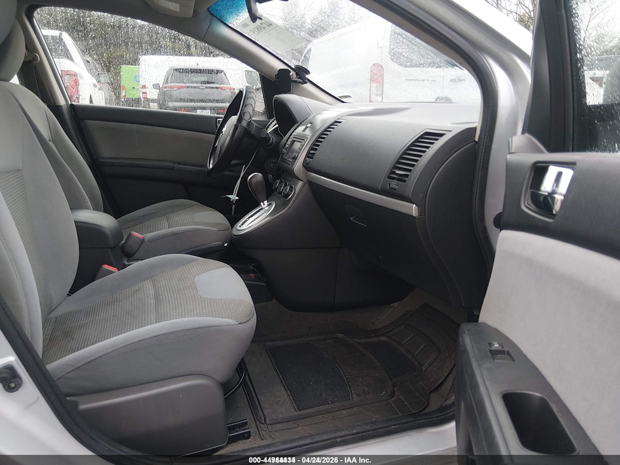 2012 Nissan Sentra 2.0 Sr Silver vin: 3N1AB6AP6CL695964