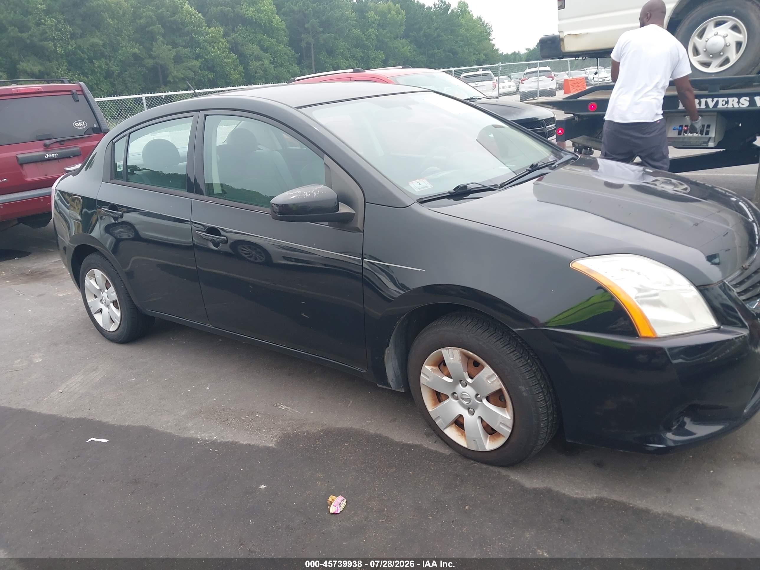 2012 Nissan Sentra 2.0 Black vin: 3N1AB6AP6CL696449