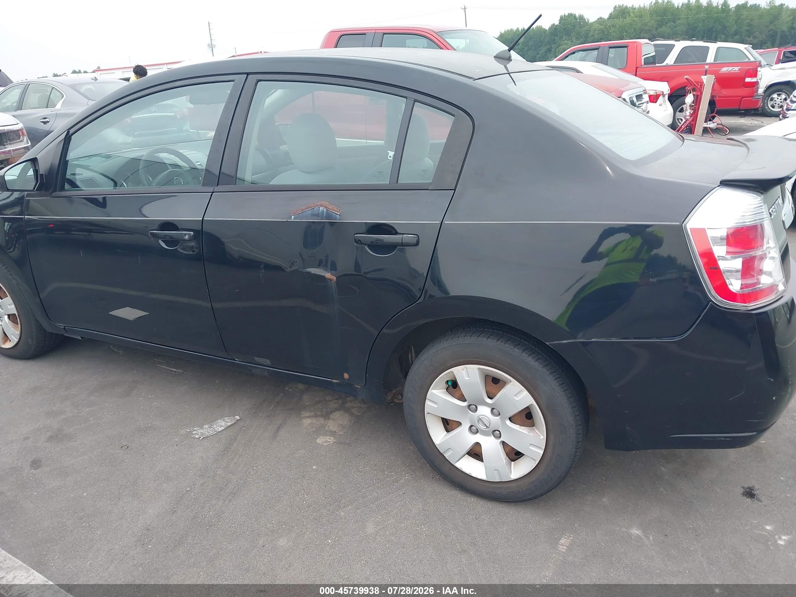 2012 Nissan Sentra 2.0 Black vin: 3N1AB6AP6CL696449