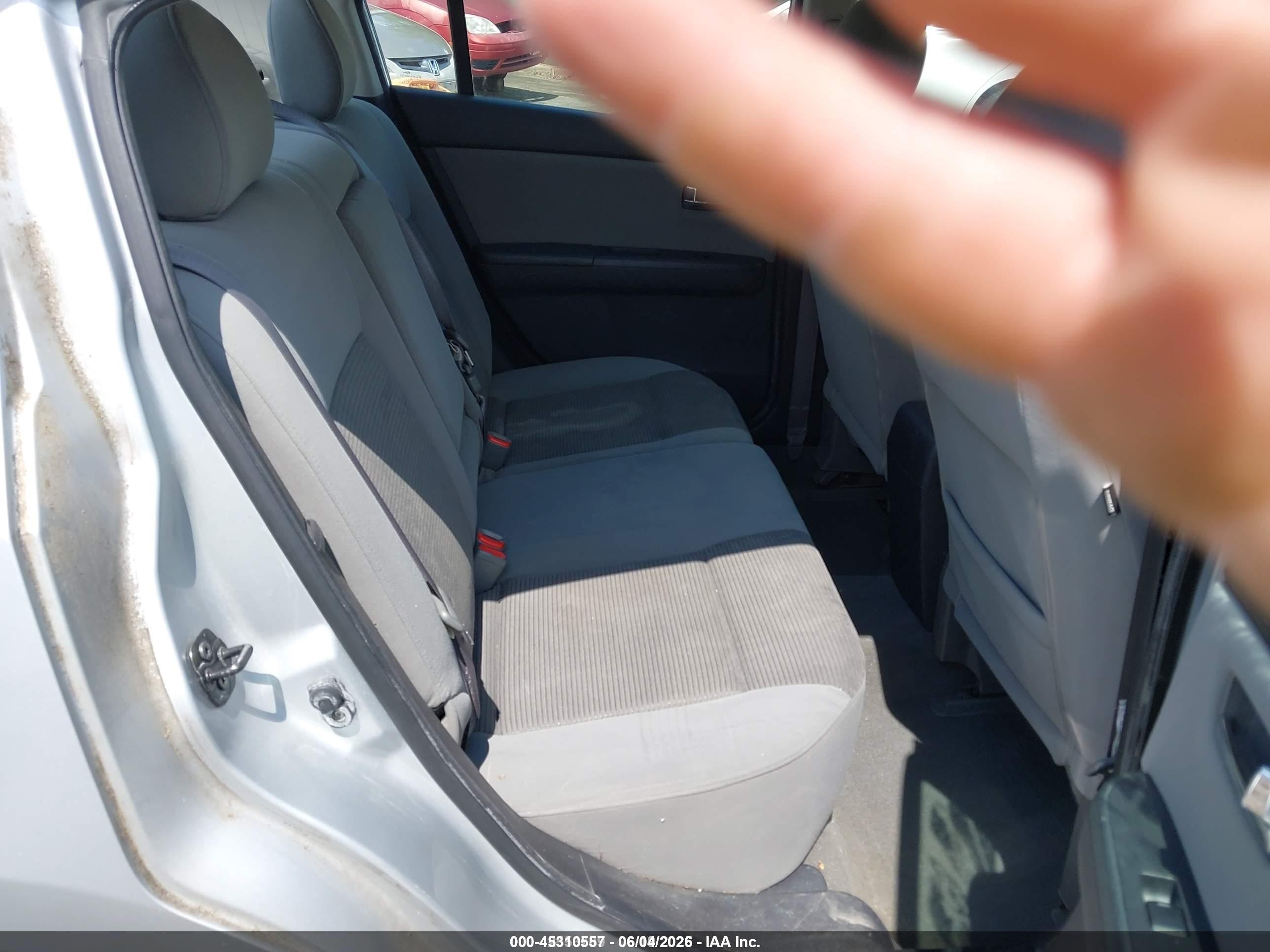 2012 Nissan Sentra 2.0 Sr Silver vin: 3N1AB6AP6CL697388