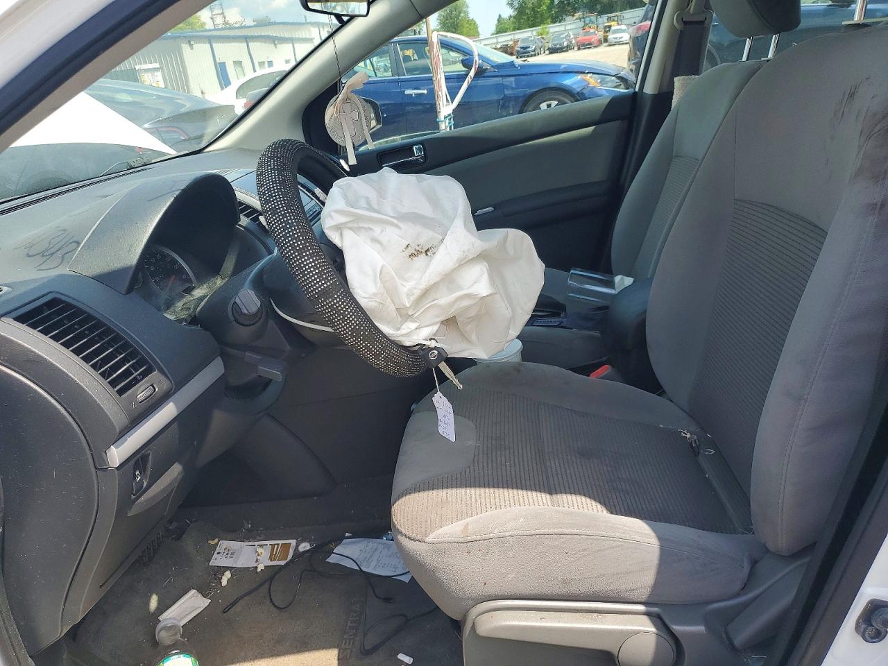 2012 Nissan Sentra 2.0 White vin: 3N1AB6AP6CL713282