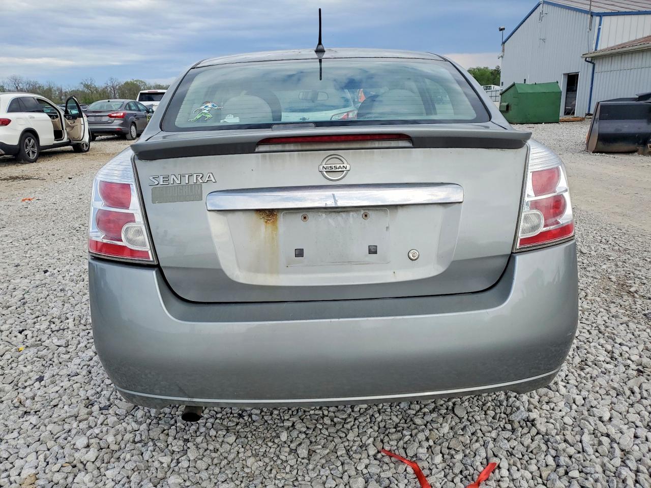 2012 Nissan Sentra 2.0 Silver vin: 3N1AB6AP6CL713539