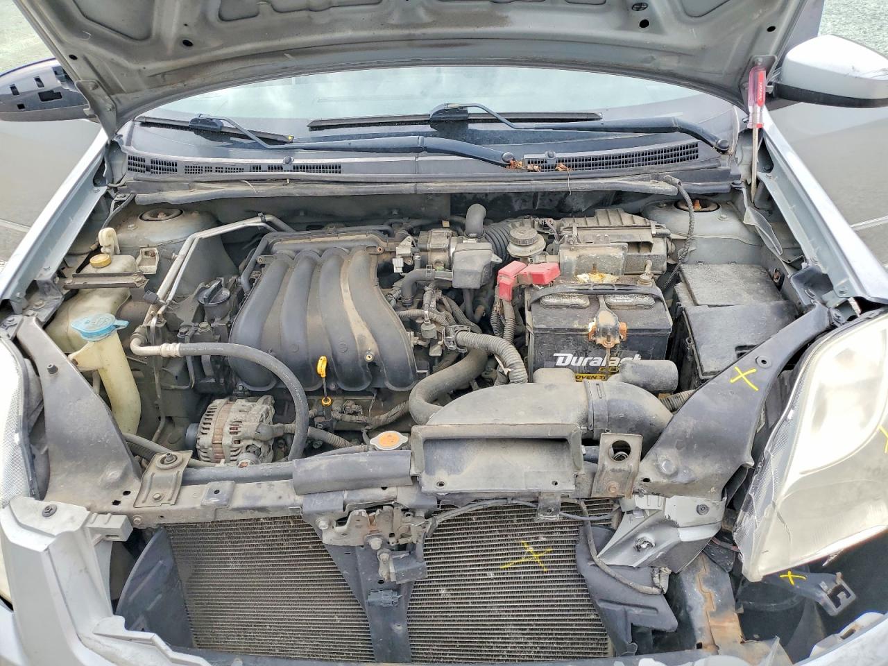 2012 Nissan Sentra 2.0 Silver vin: 3N1AB6AP6CL713539