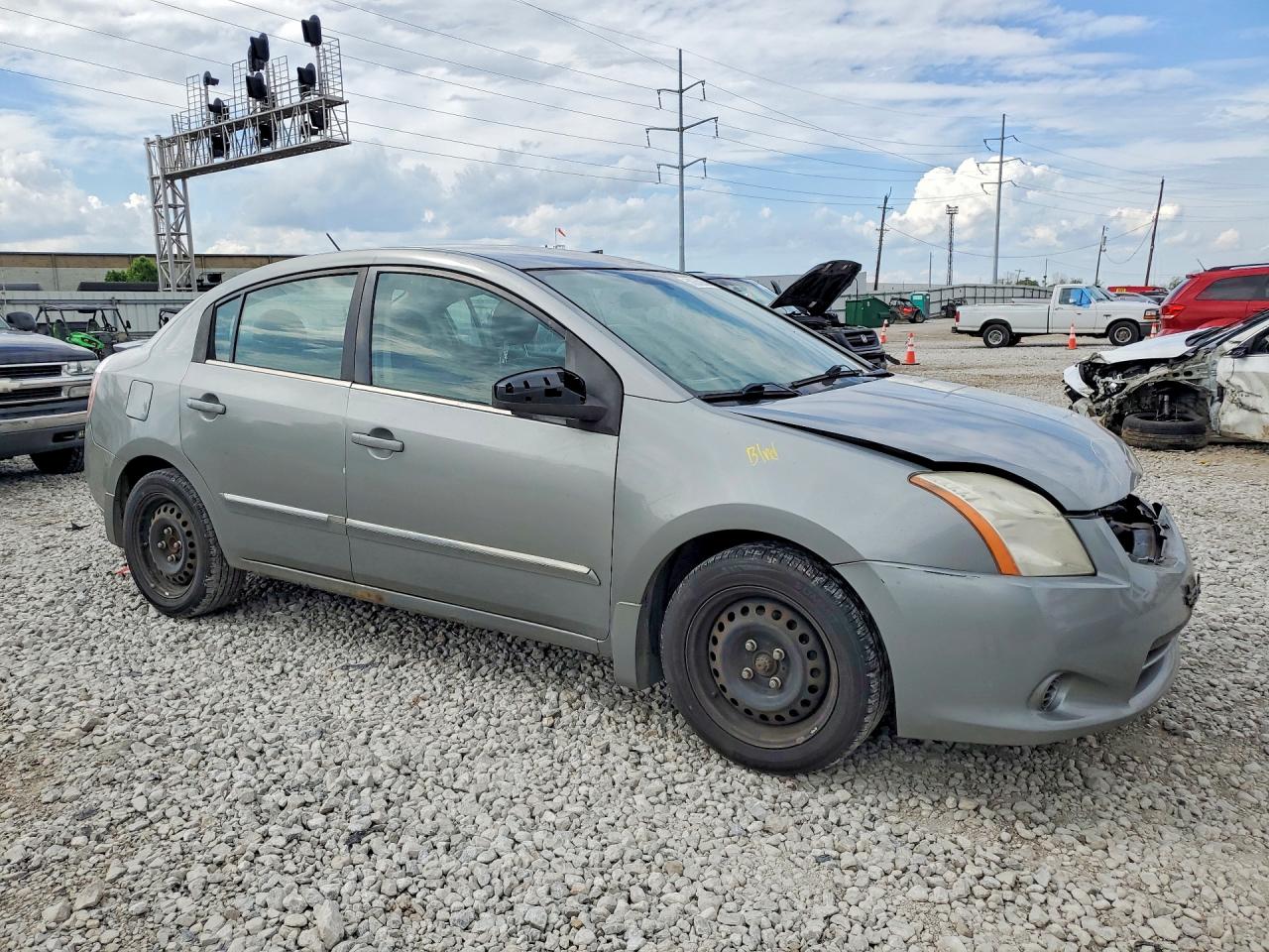 2012 Nissan Sentra 2.0 Silver vin: 3N1AB6AP6CL713539