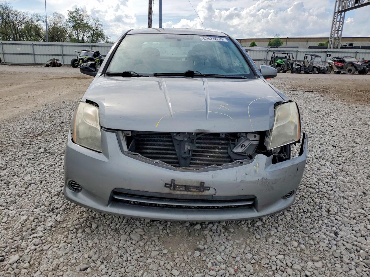 2012 Nissan Sentra 2.0 Silver vin: 3N1AB6AP6CL713539
