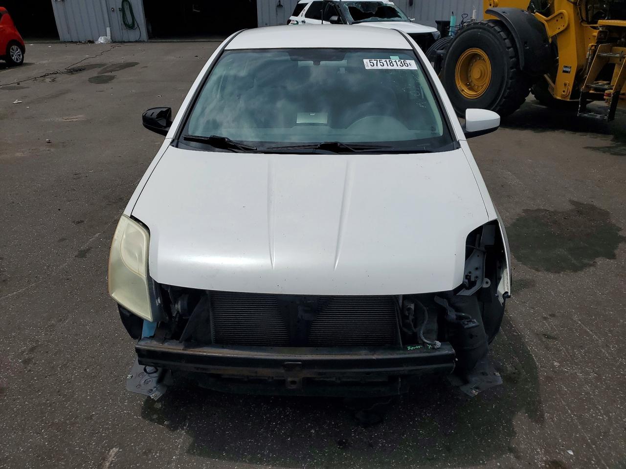 2012 Nissan Sentra 2.0 White vin: 3N1AB6AP6CL723102