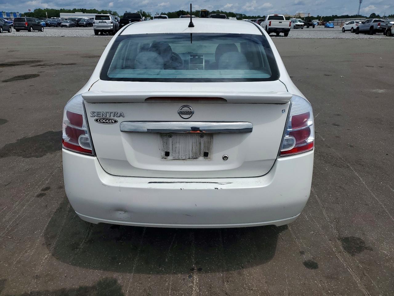 2012 Nissan Sentra 2.0 White vin: 3N1AB6AP6CL723102