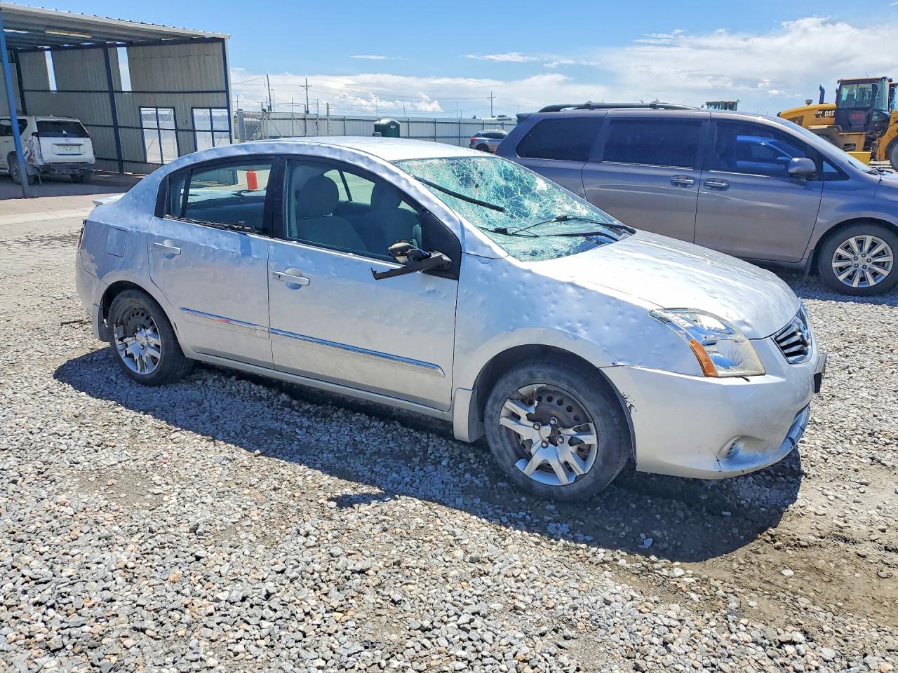 2012 Nissan Sentra 2.0 4dr Silver vin: 3N1AB6AP6CL749117