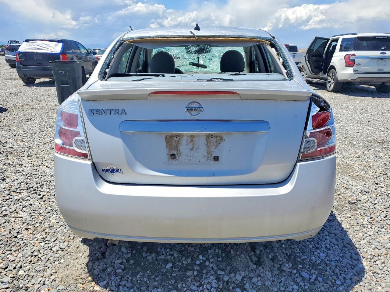 2012 Nissan Sentra 2.0 4dr Silver vin: 3N1AB6AP6CL749117