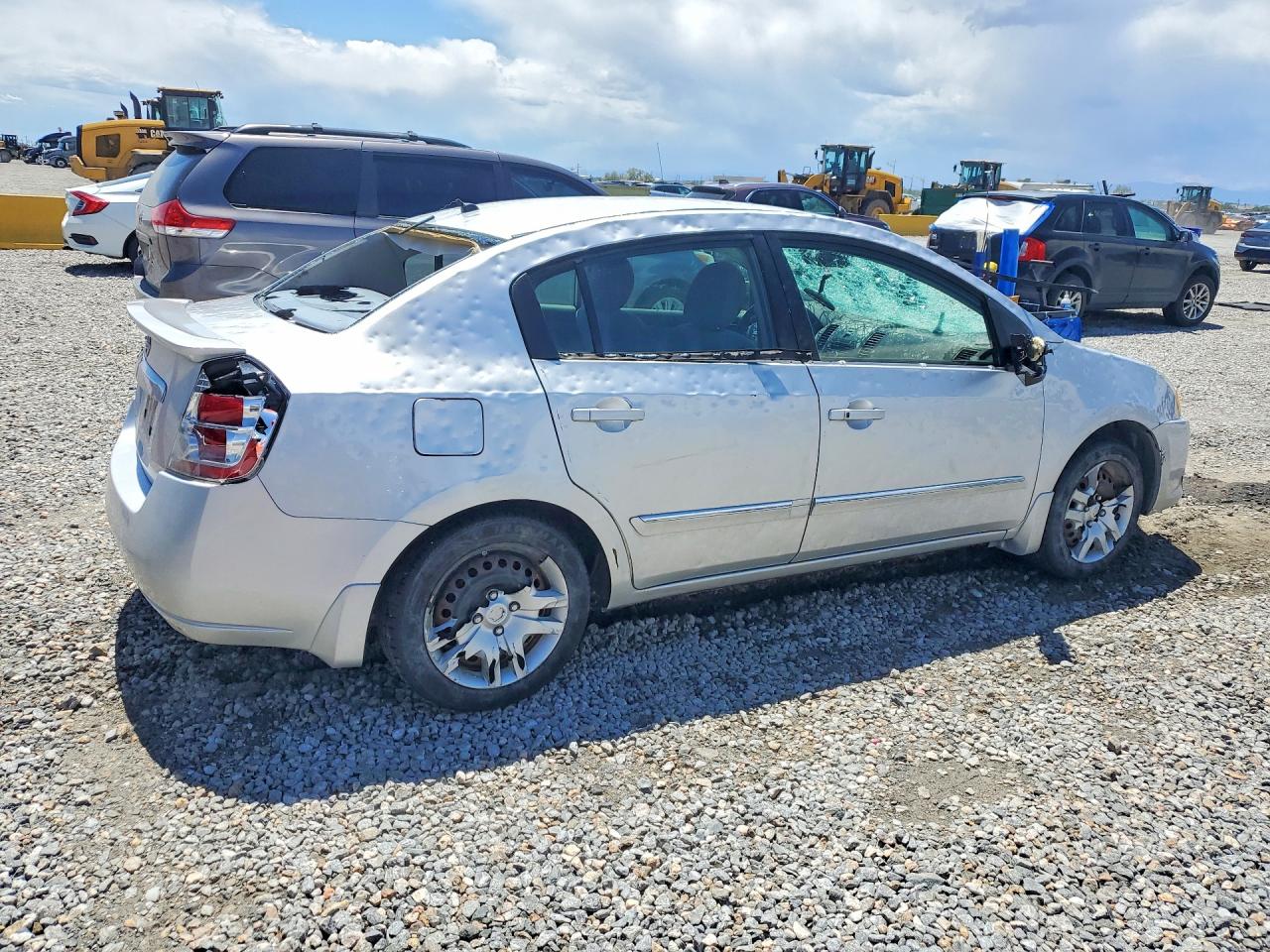 2012 Nissan Sentra 2.0 4dr Silver vin: 3N1AB6AP6CL749117