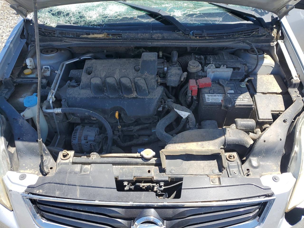 2012 Nissan Sentra 2.0 4dr Silver vin: 3N1AB6AP6CL749117