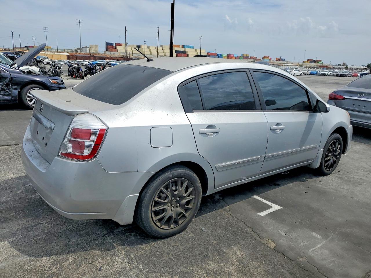 2012 Nissan Sentra 2.0 Silver vin: 3N1AB6AP6CL750879