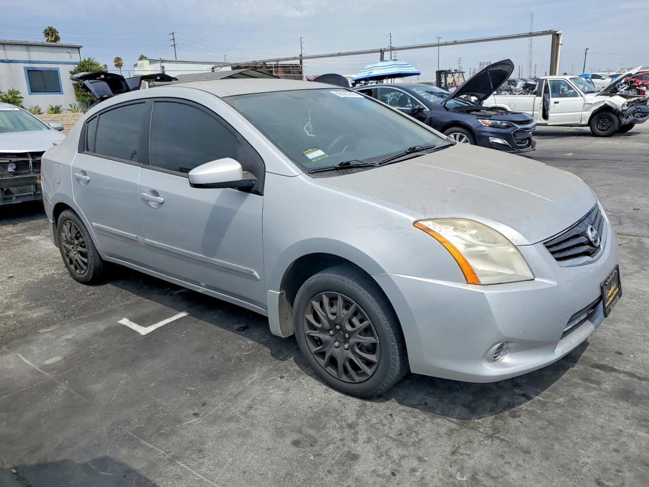 2012 Nissan Sentra 2.0 Silver vin: 3N1AB6AP6CL750879