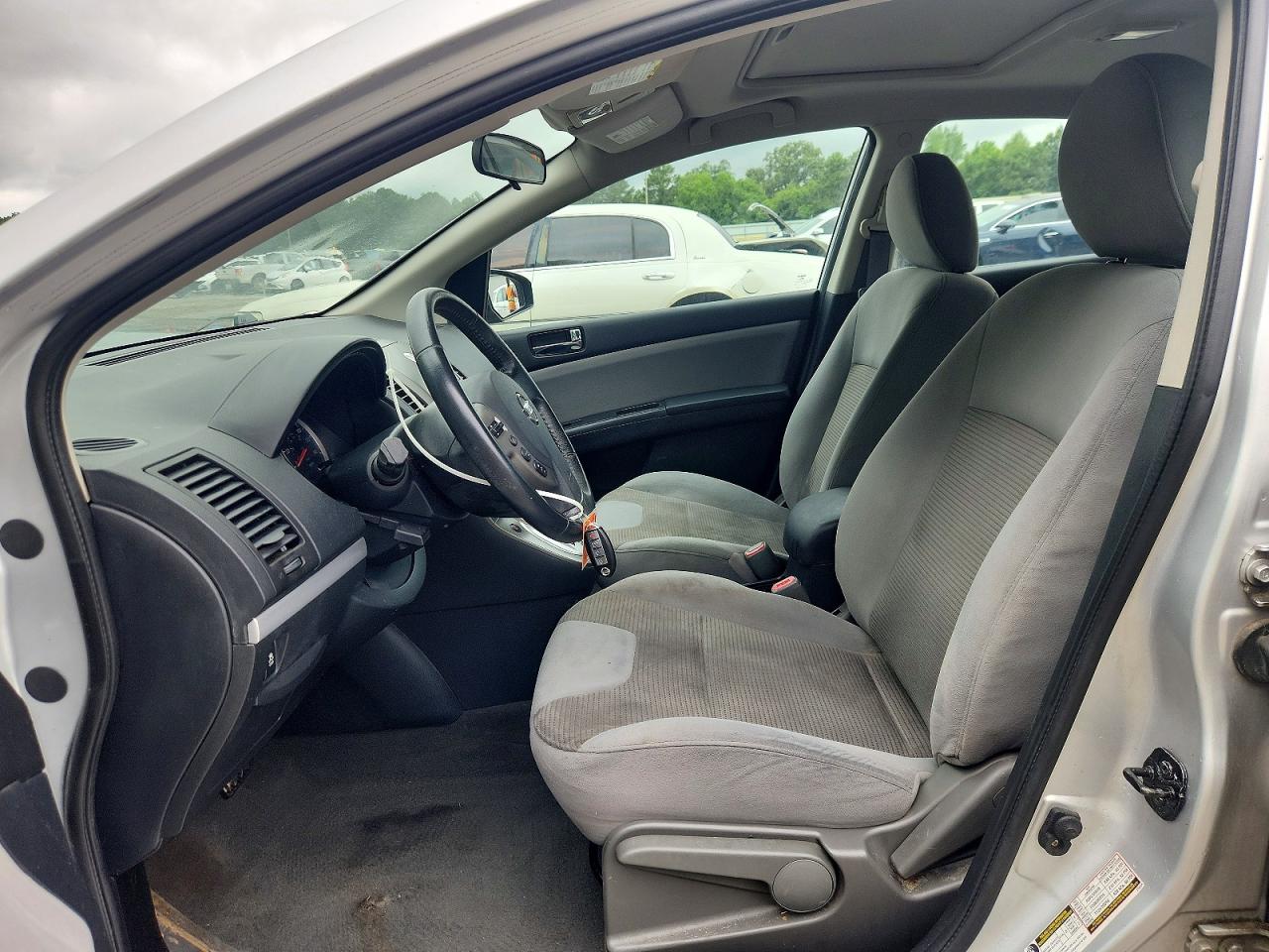 2012 Nissan Sentra 2.0 Silver vin: 3N1AB6AP6CL762966