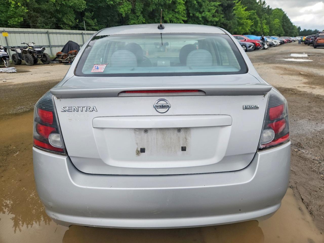 2012 Nissan Sentra 2.0 Silver vin: 3N1AB6AP6CL762966