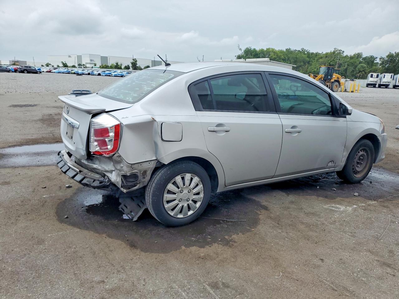 2012 Nissan Sentra 2.0 Silver vin: 3N1AB6AP6CL767827