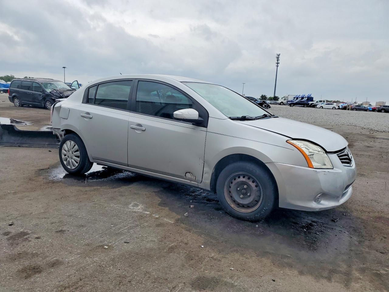 2012 Nissan Sentra 2.0 Silver vin: 3N1AB6AP6CL767827