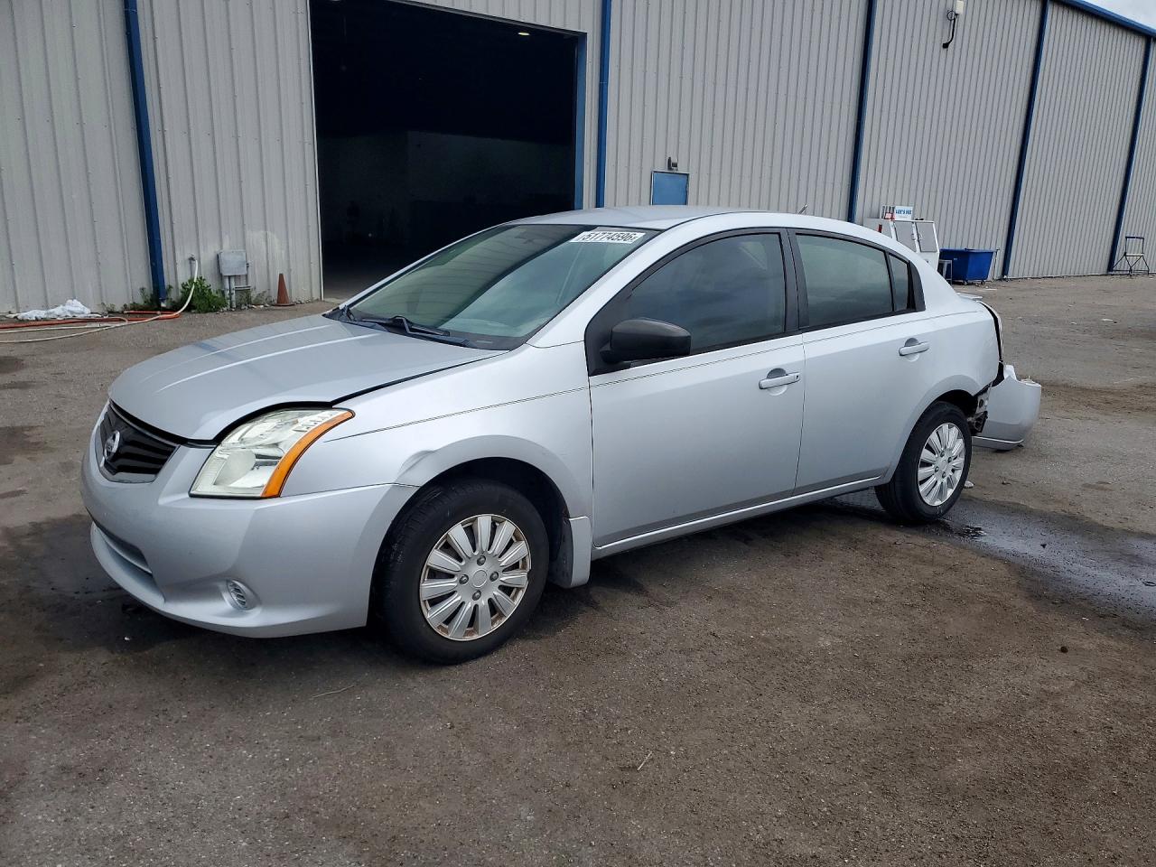 2012 Nissan Sentra 2.0 Серебряный vin: 3N1AB6AP6CL767827