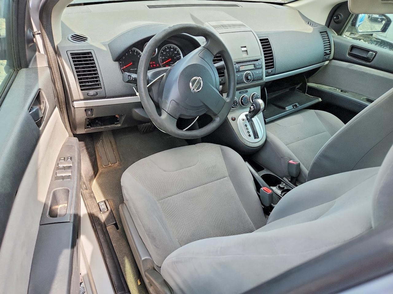 2012 Nissan Sentra 2.0 Silver vin: 3N1AB6AP6CL767827