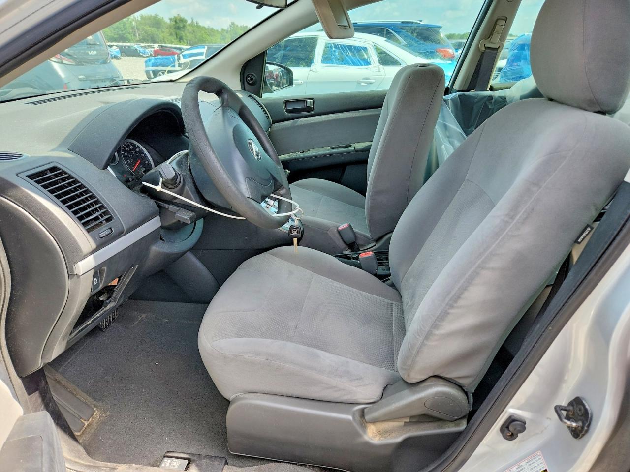 2012 Nissan Sentra 2.0 Silver vin: 3N1AB6AP6CL767827
