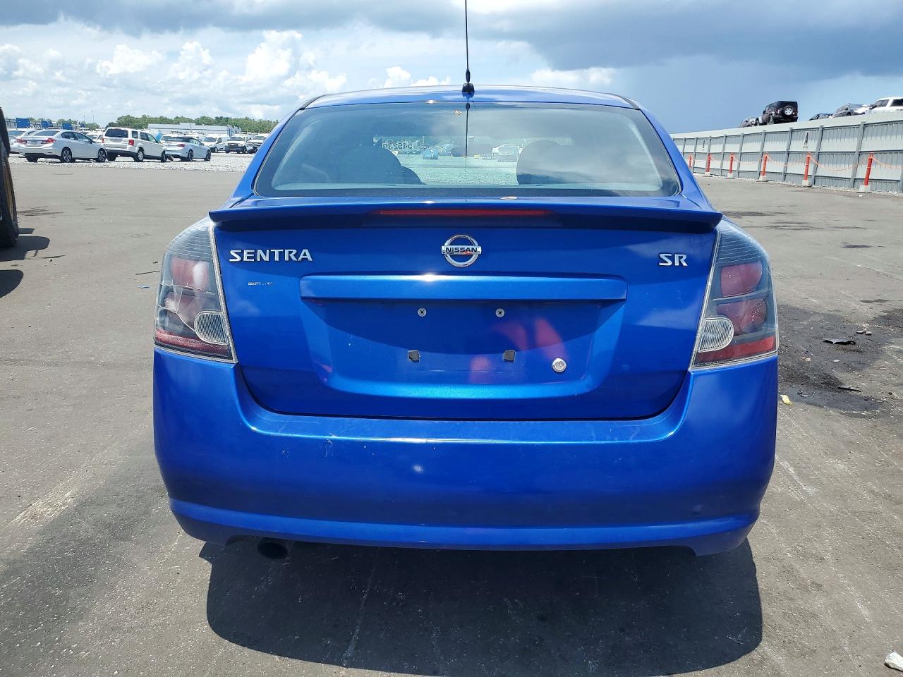 2012 Nissan Sentra 2.0 Blue vin: 3N1AB6AP6CL782201